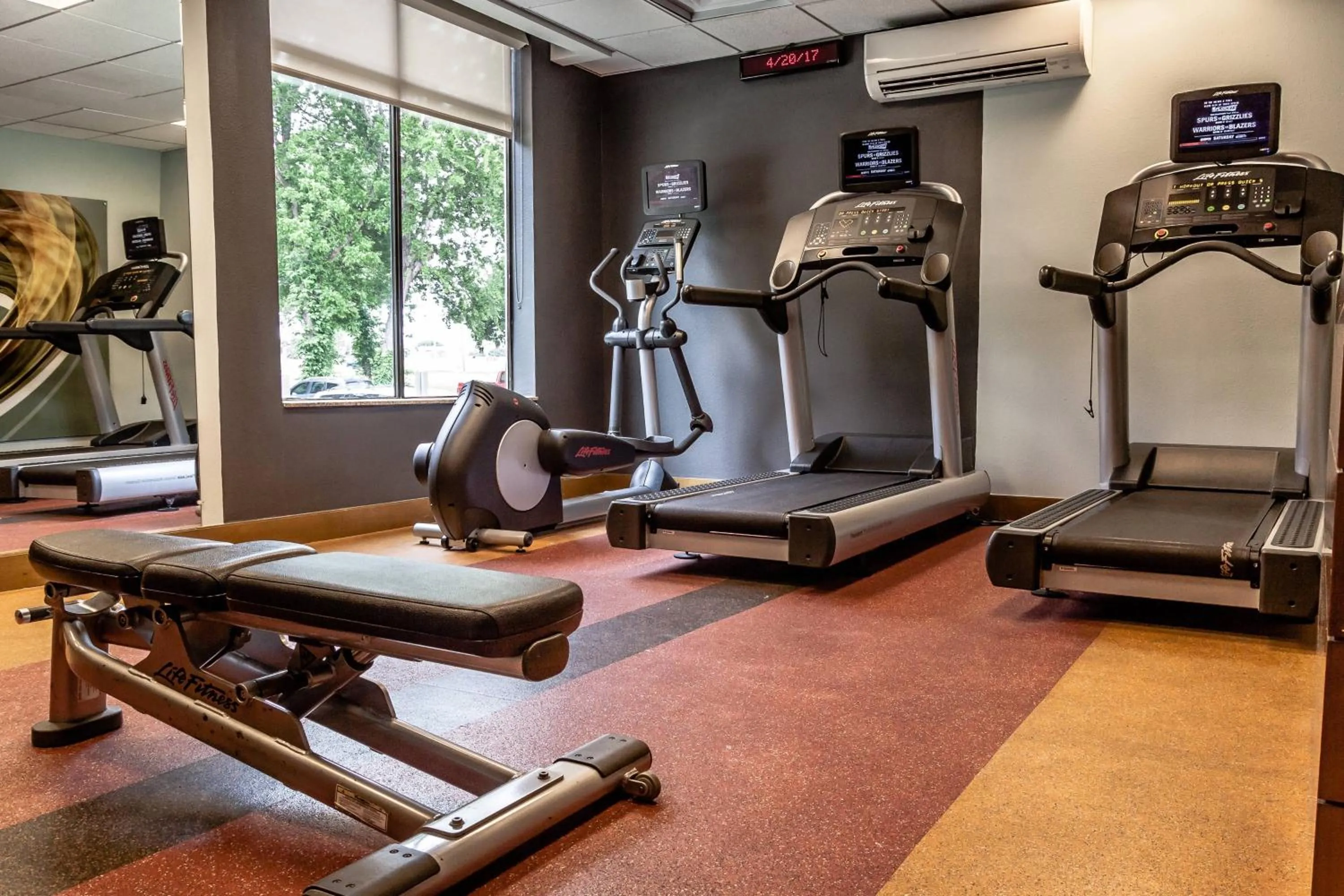 Fitness centre/facilities in Courtyard by Marriott New Braunfels River Village