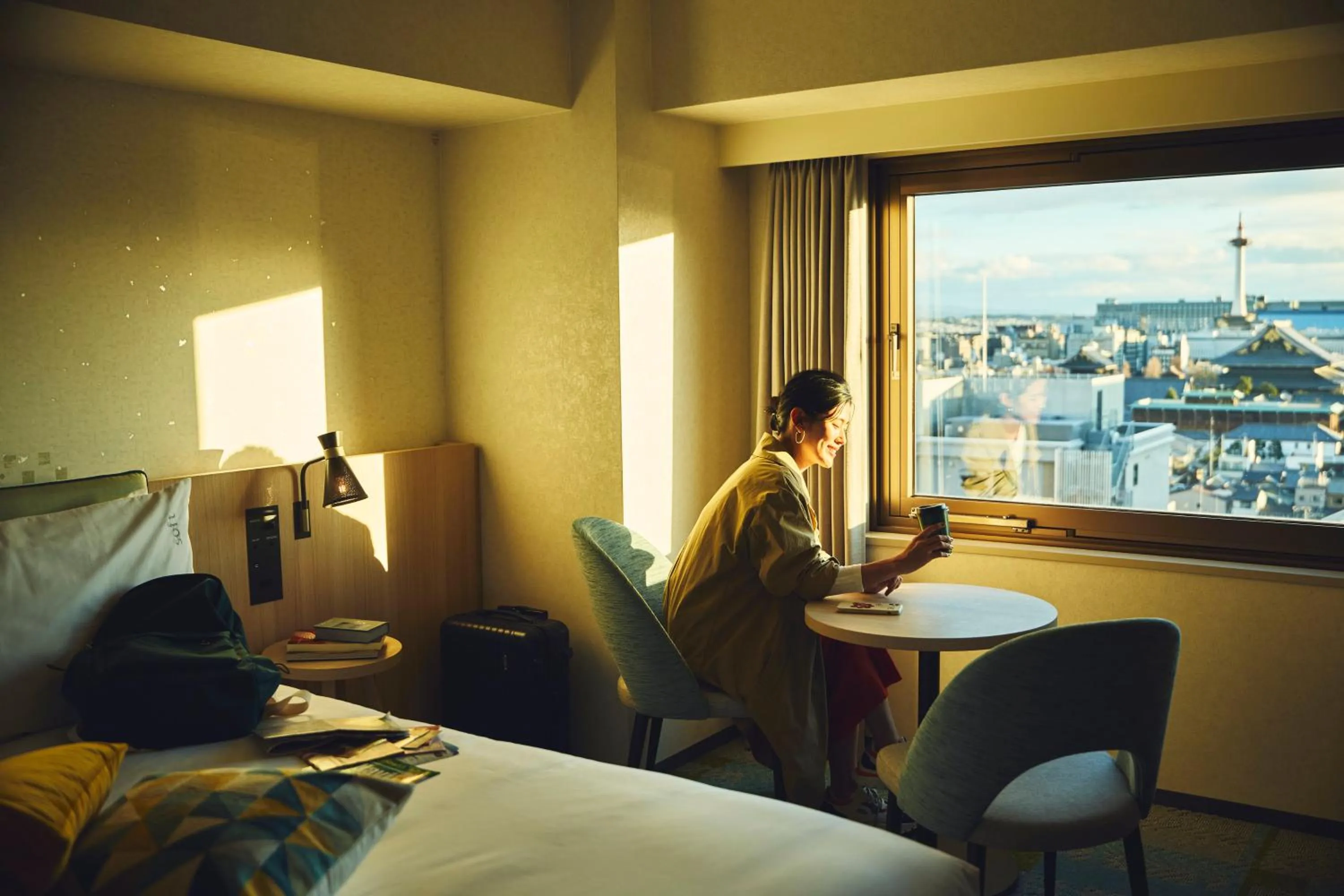 Photo of the whole room, Bed in Holiday Inn Kyoto Gojo