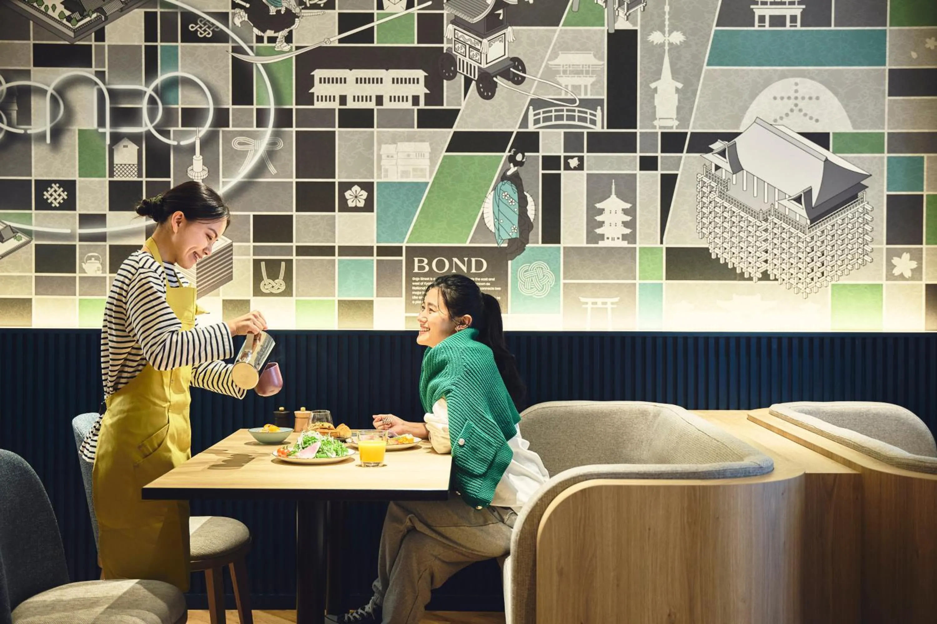 Breakfast in Holiday Inn Kyoto Gojo