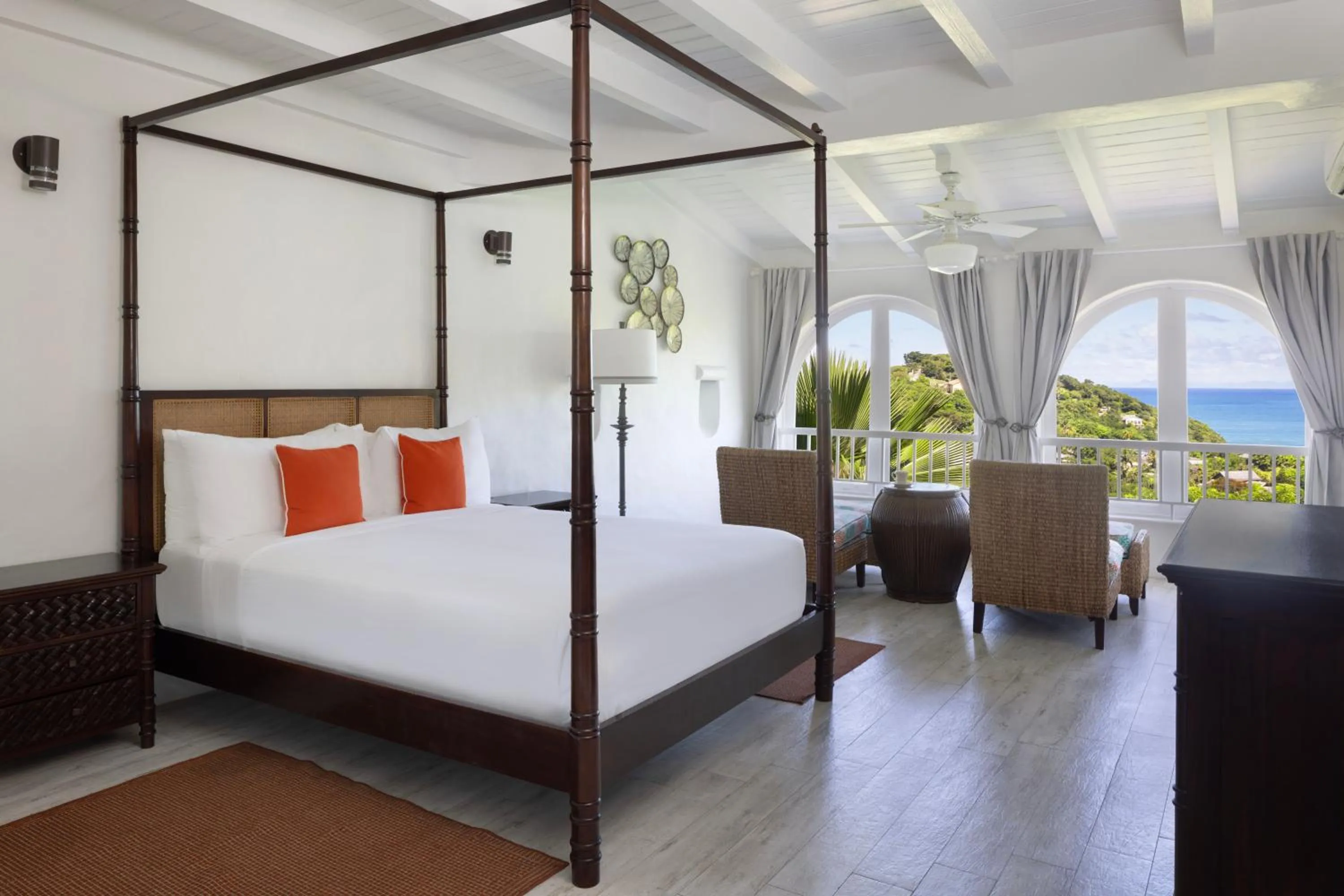 Sea view, Bed in Windjammer Landing Resort and Residences