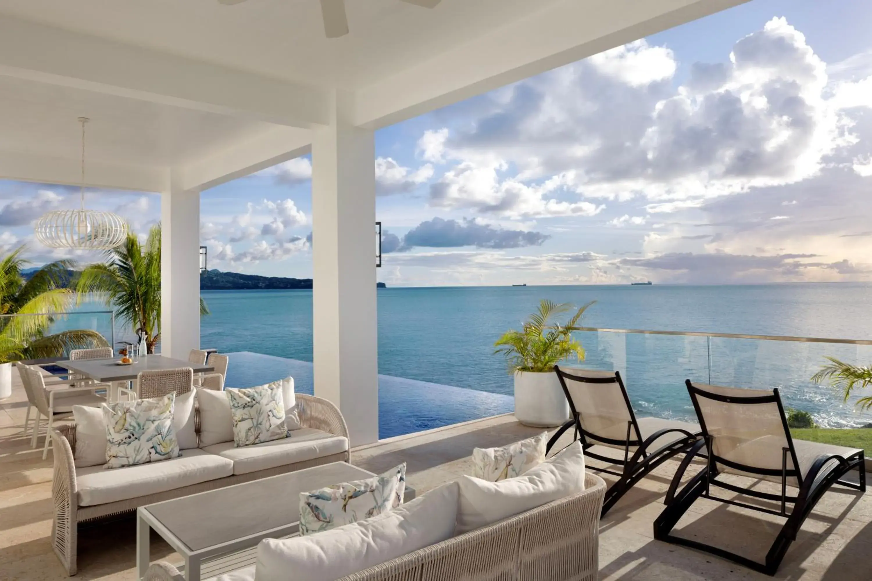 Pool view in Windjammer Landing Resort and Residences Pool view in Windjammer Landing Resort and Residences