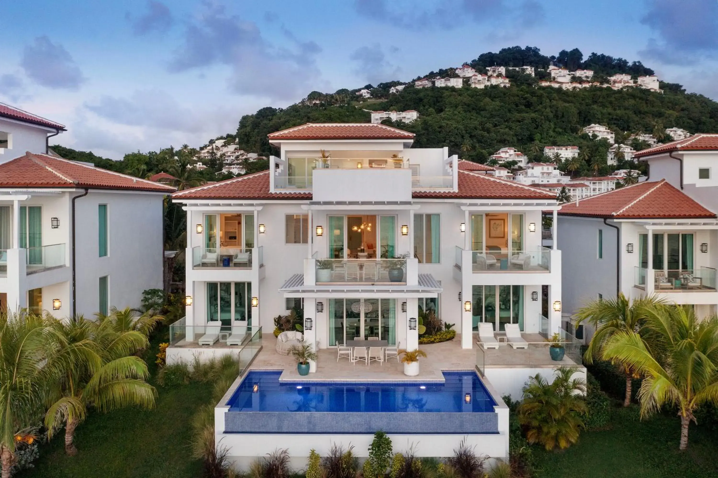 Mountain view in Windjammer Landing Resort and Residences Mountain view in Windjammer Landing Resort and Residences