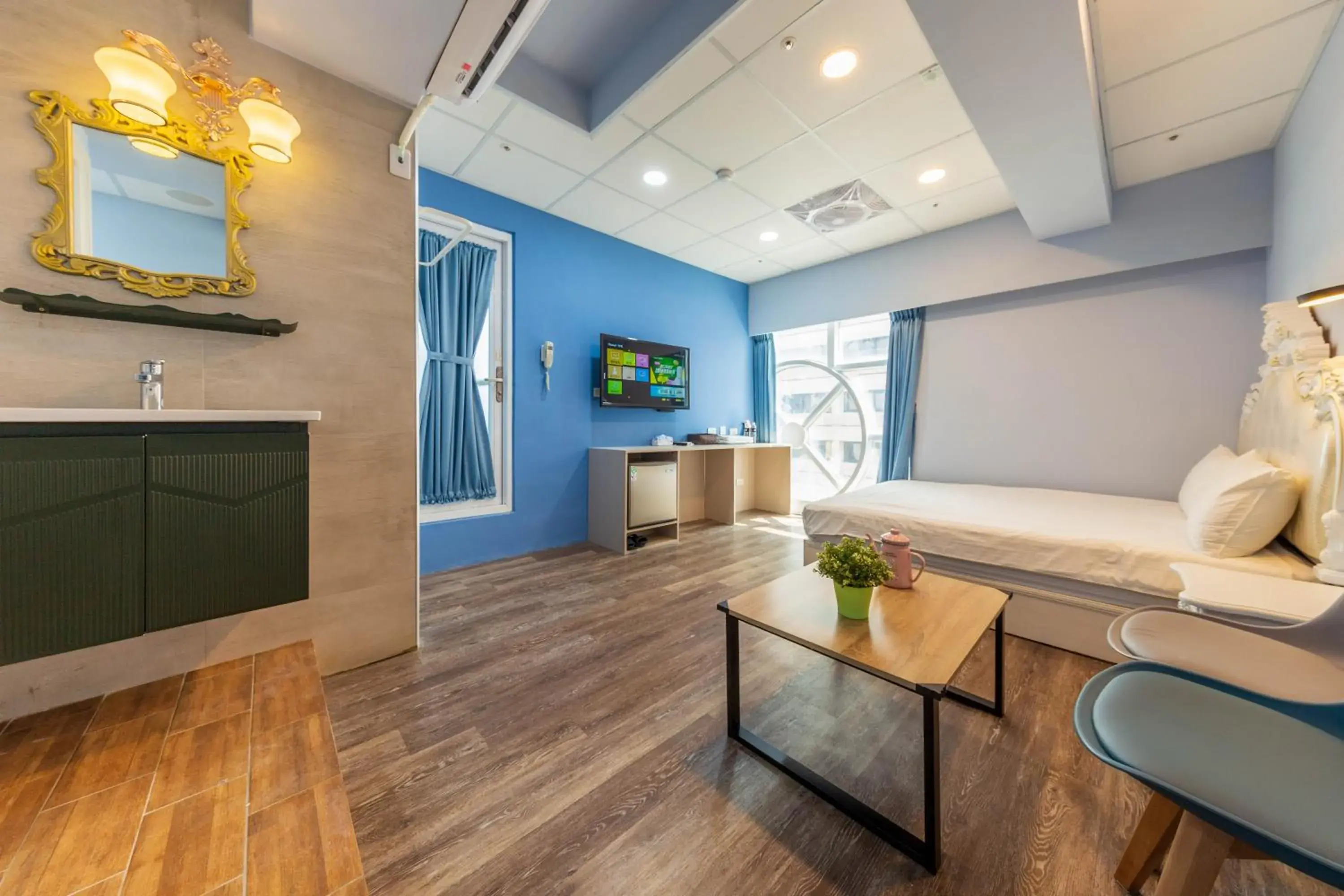 Living room in Liu He Su Hotel Living room in Liu He Su Hotel