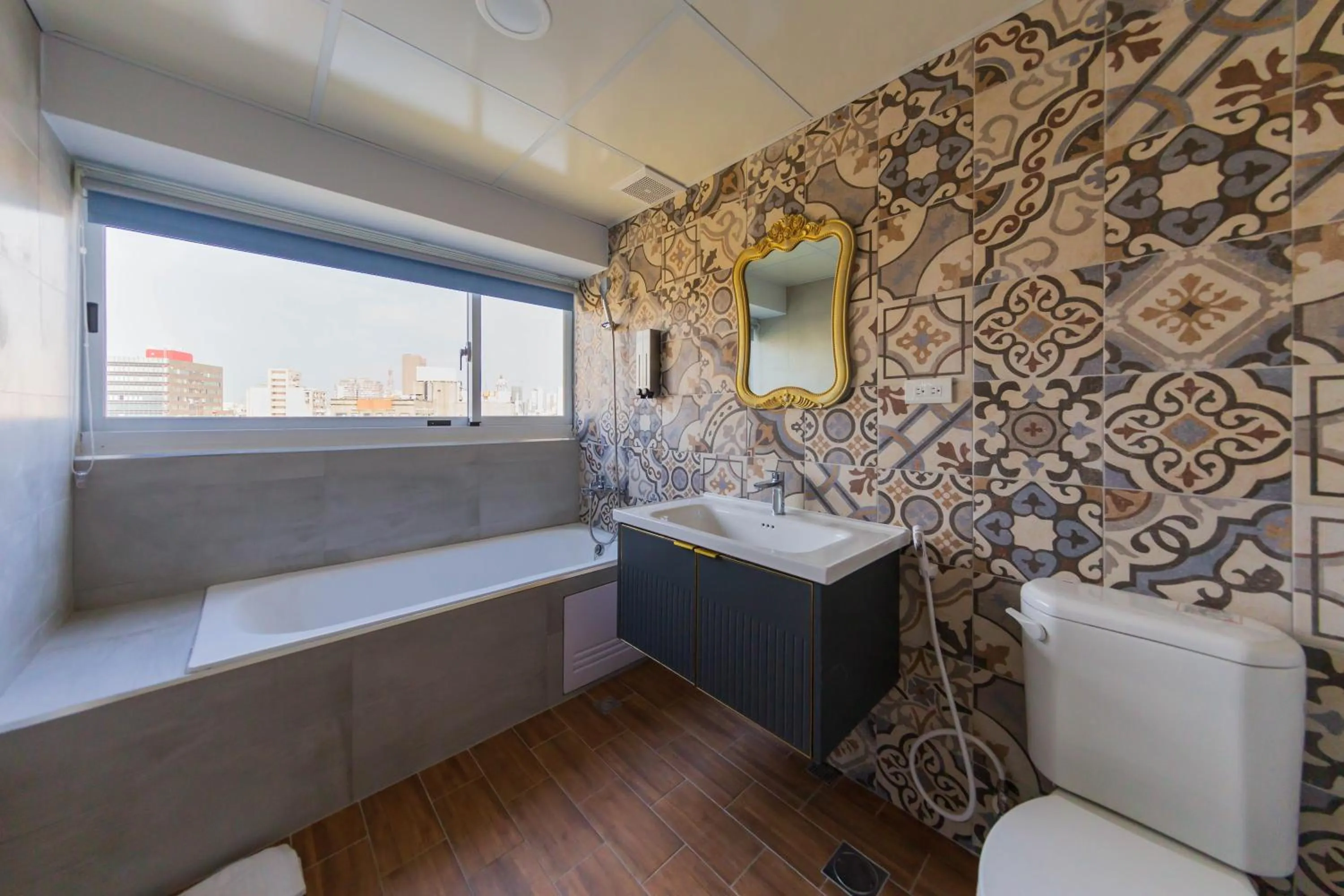 Bathroom in Liu He Su Hotel