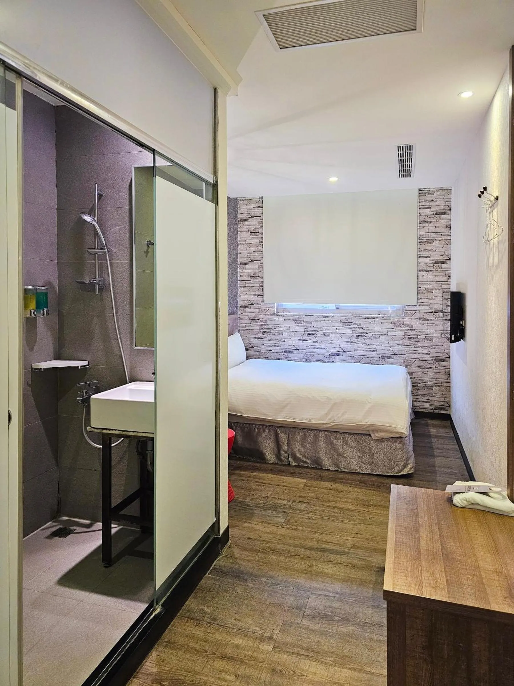 Bed in CHECK inn Yilan LuoDong