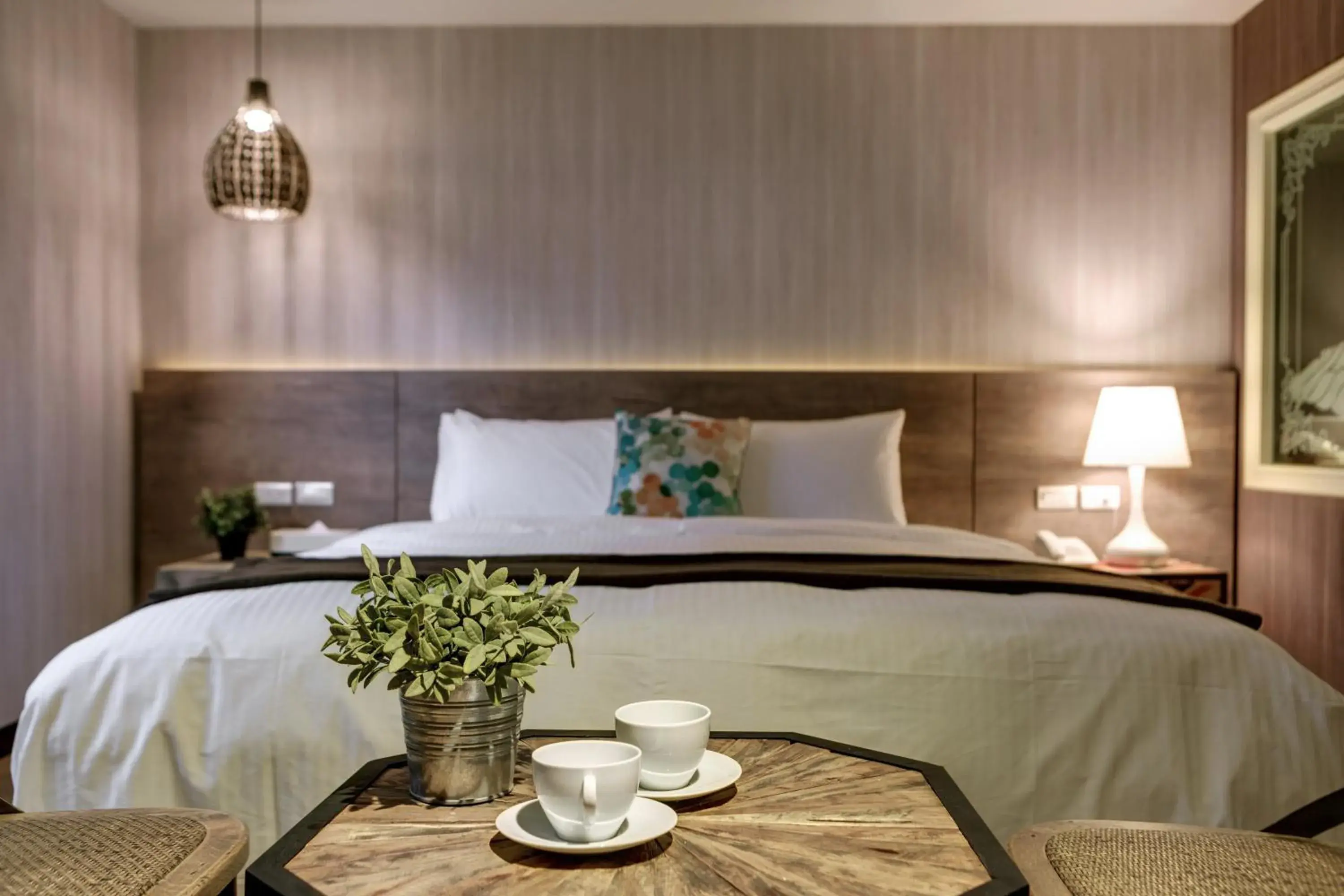 Bed in Herb Art Hotel Bed in Herb Art Hotel