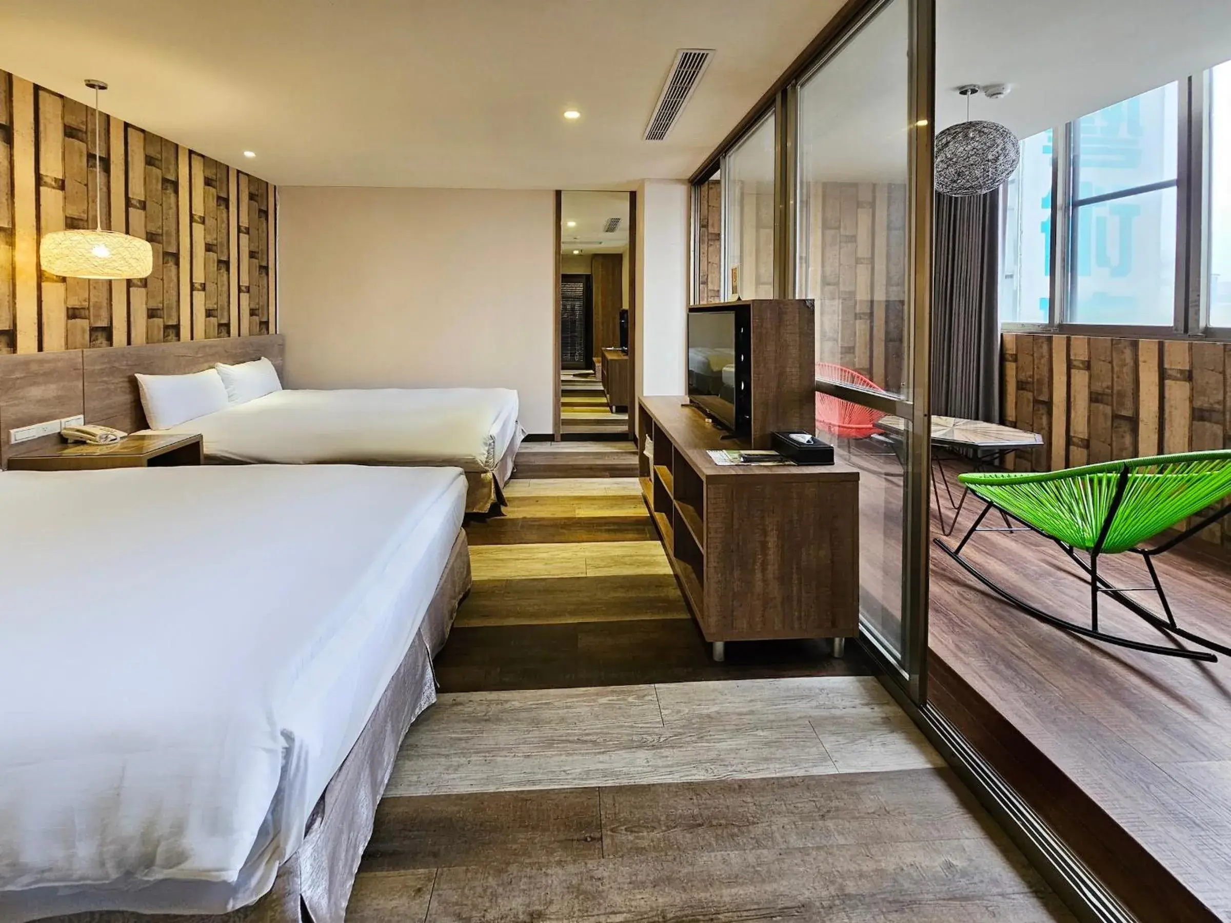 Bed in Herb Art Hotel Bed in Herb Art Hotel