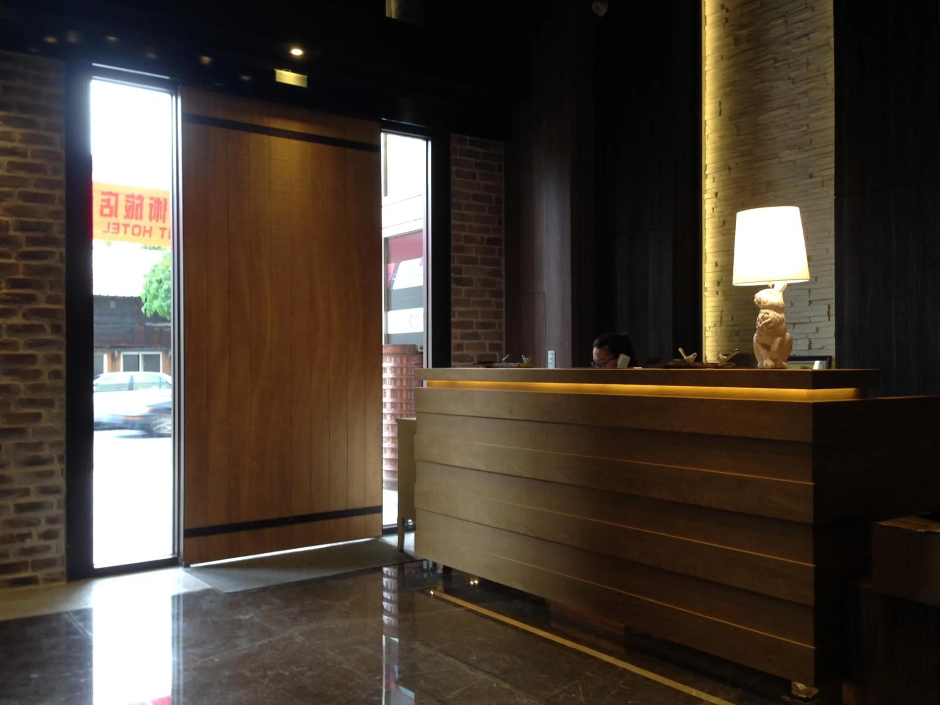 Lobby or reception in CHECK inn Yilan LuoDong