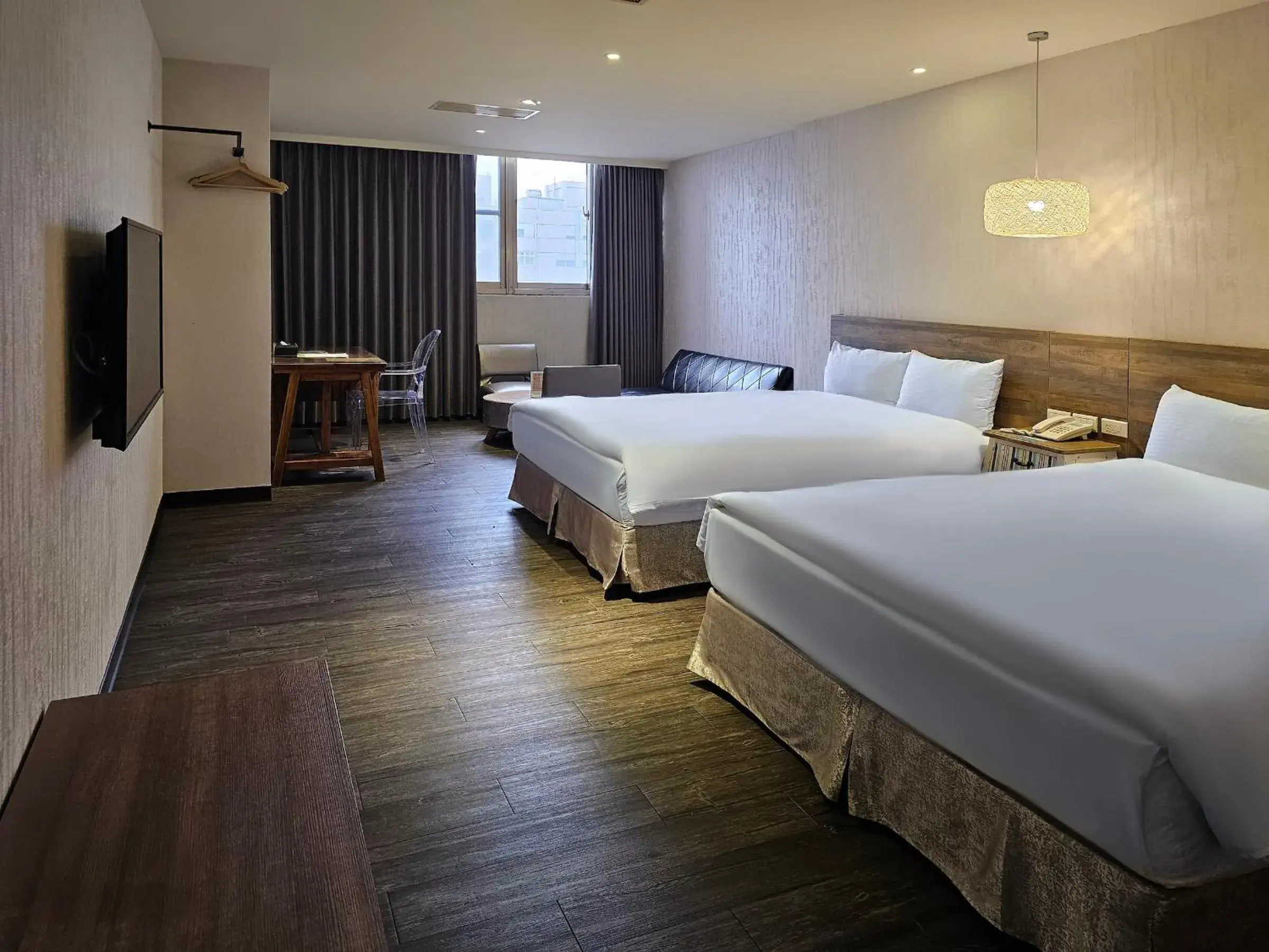 Bed in CHECK inn Yilan LuoDong Bed in CHECK inn Yilan LuoDong