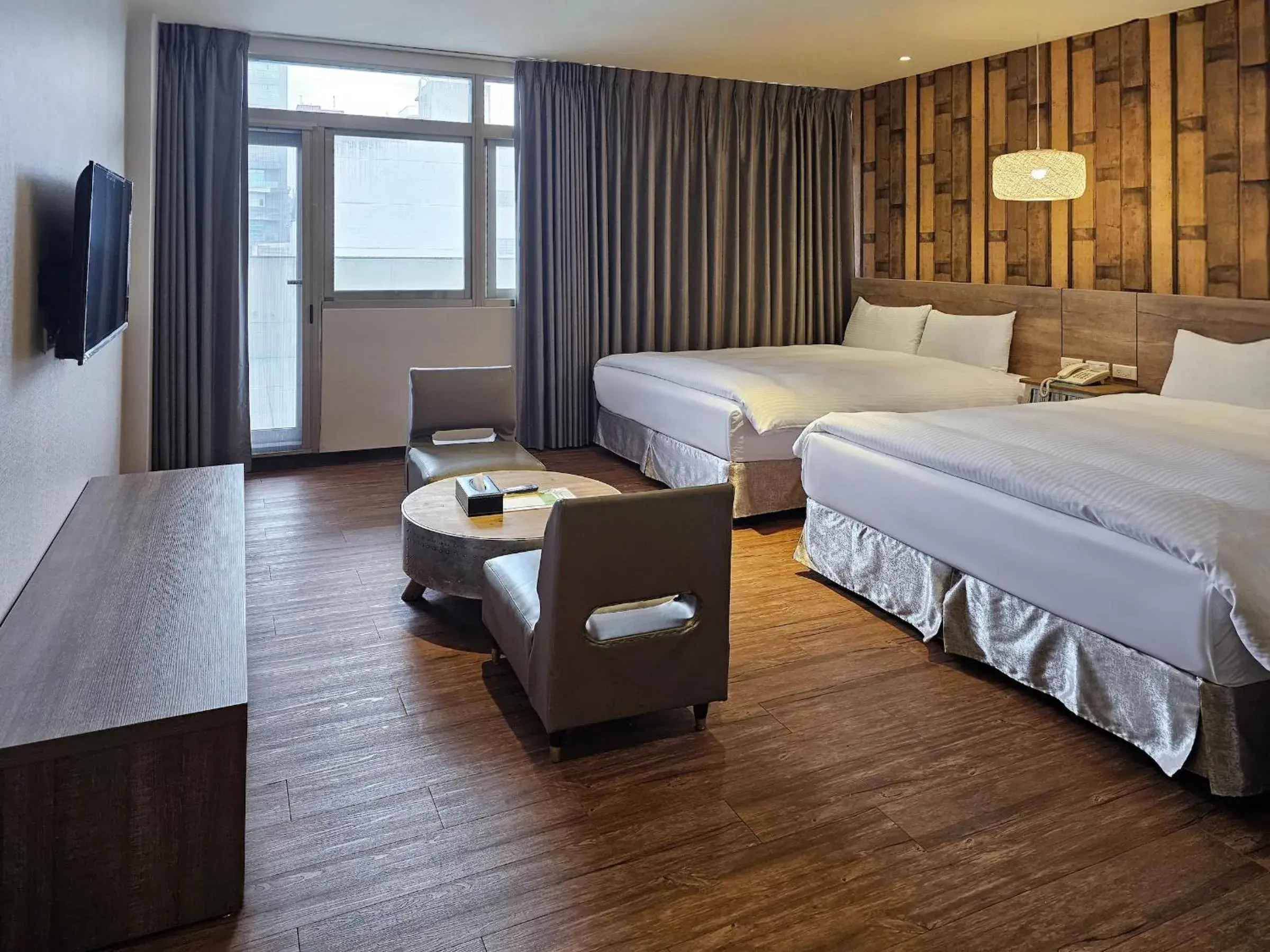 Bed in CHECK inn Yilan LuoDong Bed in CHECK inn Yilan LuoDong