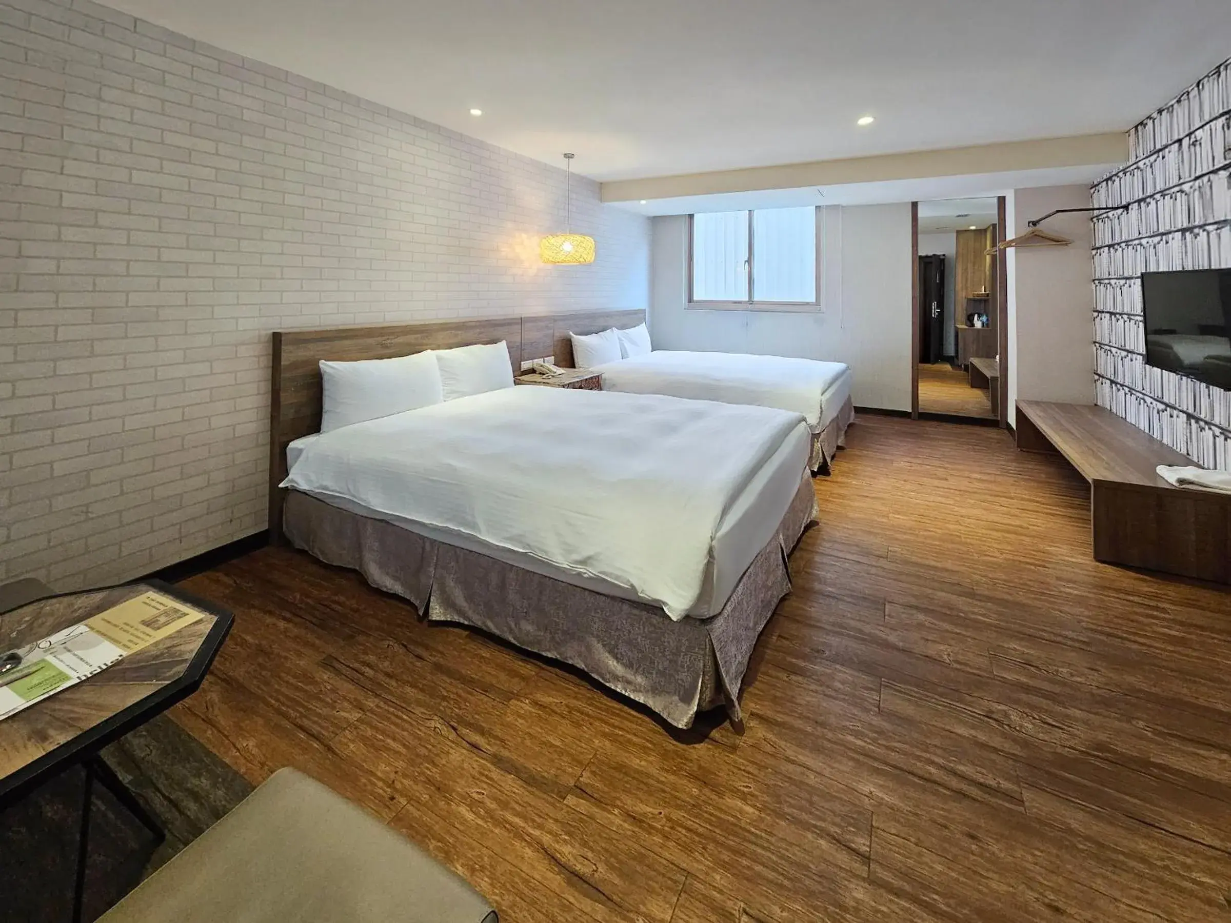 Bed in CHECK inn Yilan LuoDong Bed in CHECK inn Yilan LuoDong