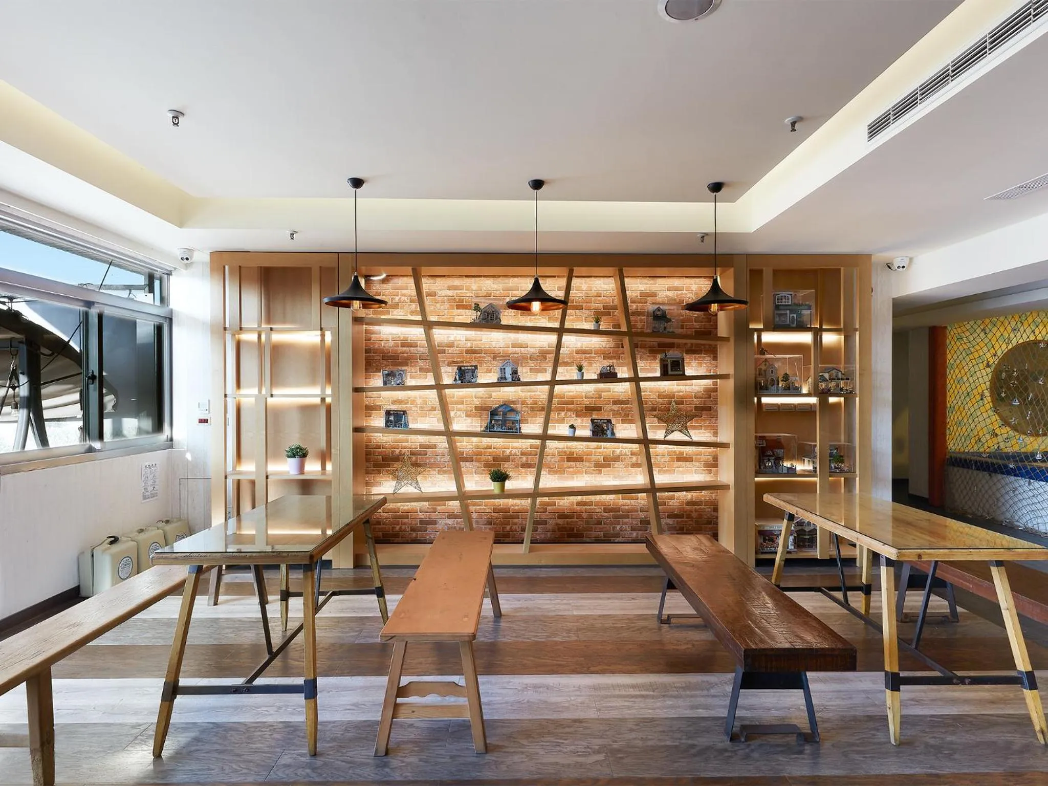 Seating area in CHECK inn Yilan LuoDong