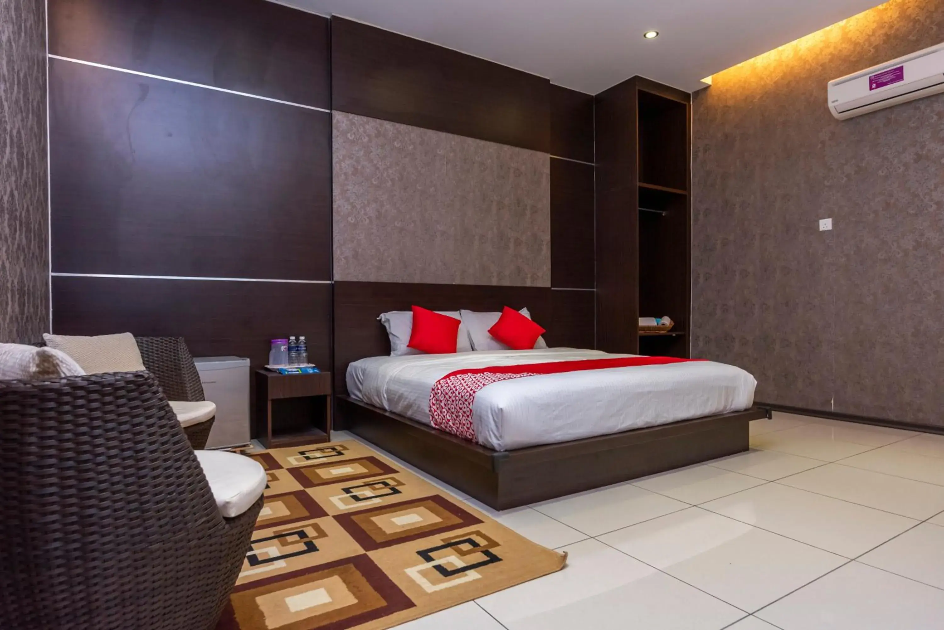 Bed in Remember Hotel Bukit Gambir Bed in Remember Hotel Bukit Gambir