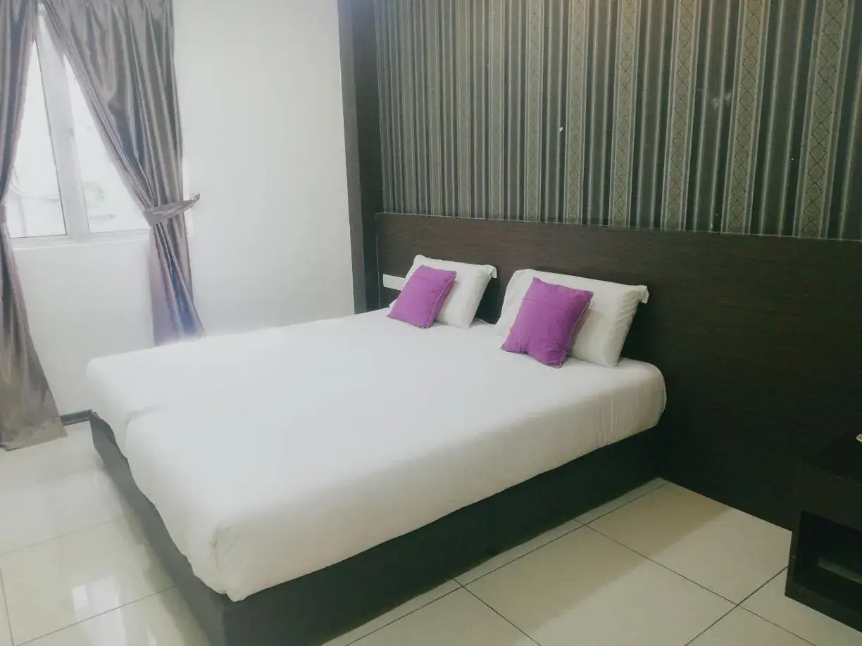 Bed in Remember Hotel Bukit Gambir Bed in Remember Hotel Bukit Gambir