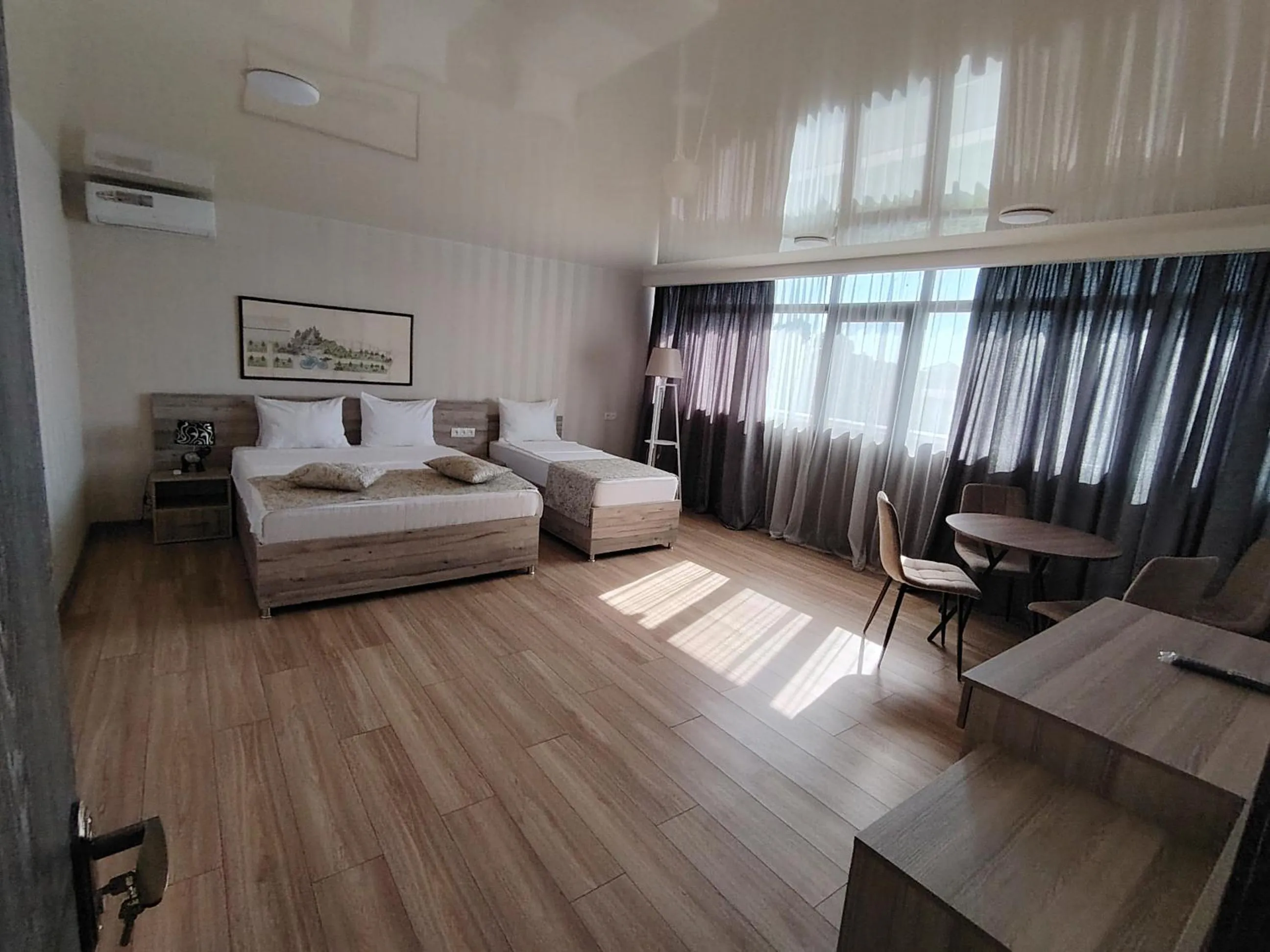 Bed in Vita Gardenia Hotel Tskaltubo