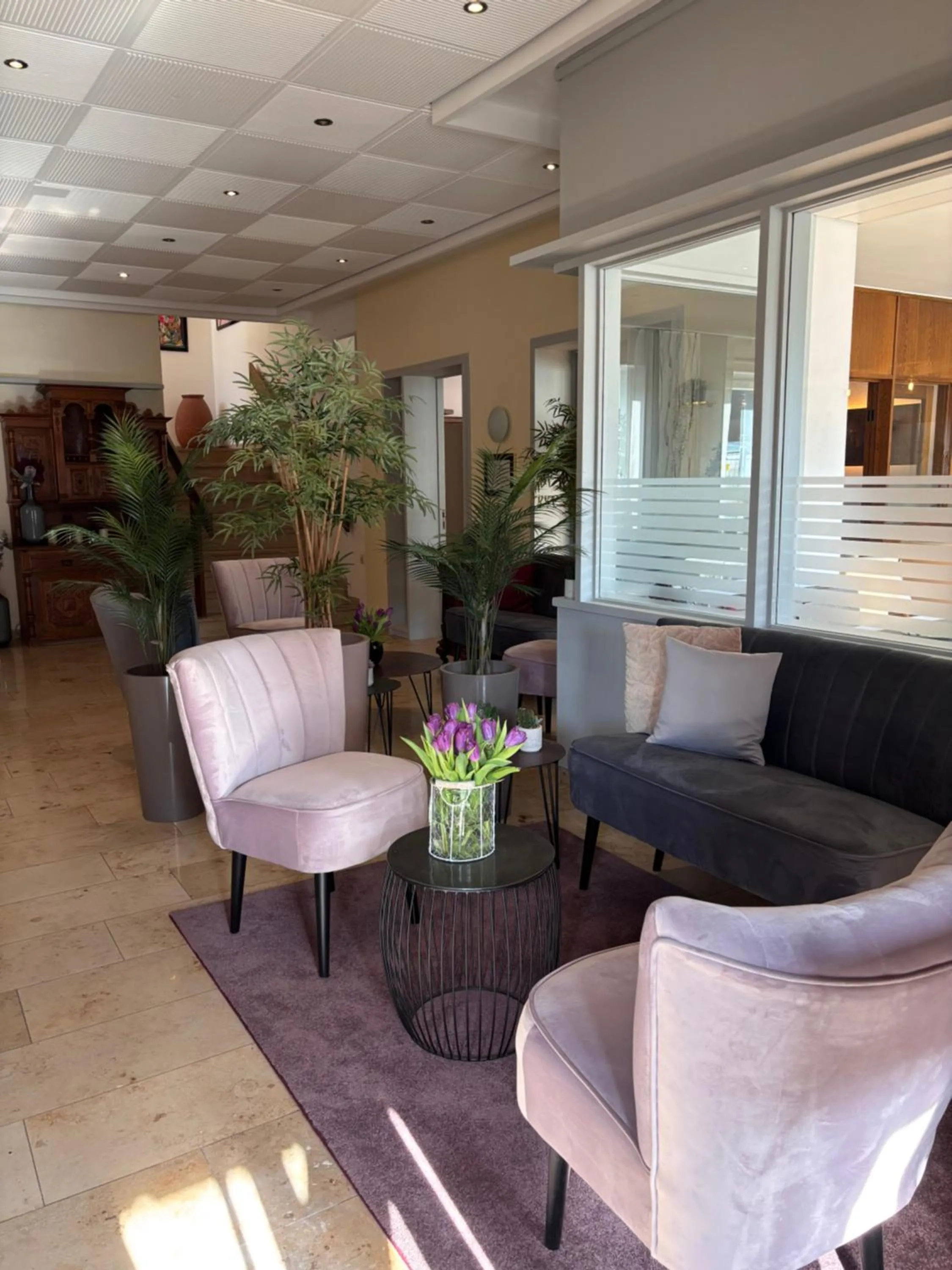 Lobby or reception in Hotel Alte Post