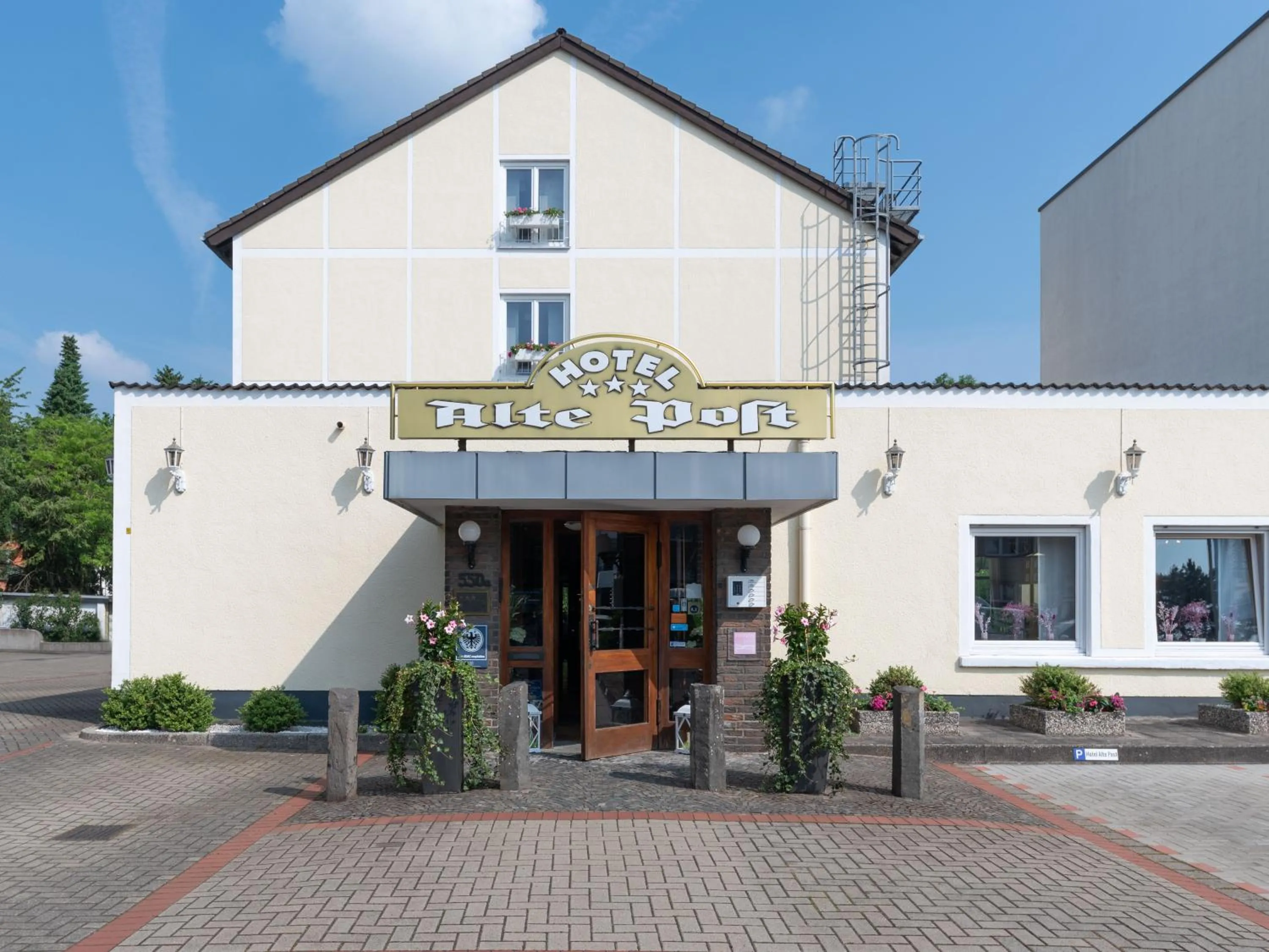 Property building in Hotel Alte Post