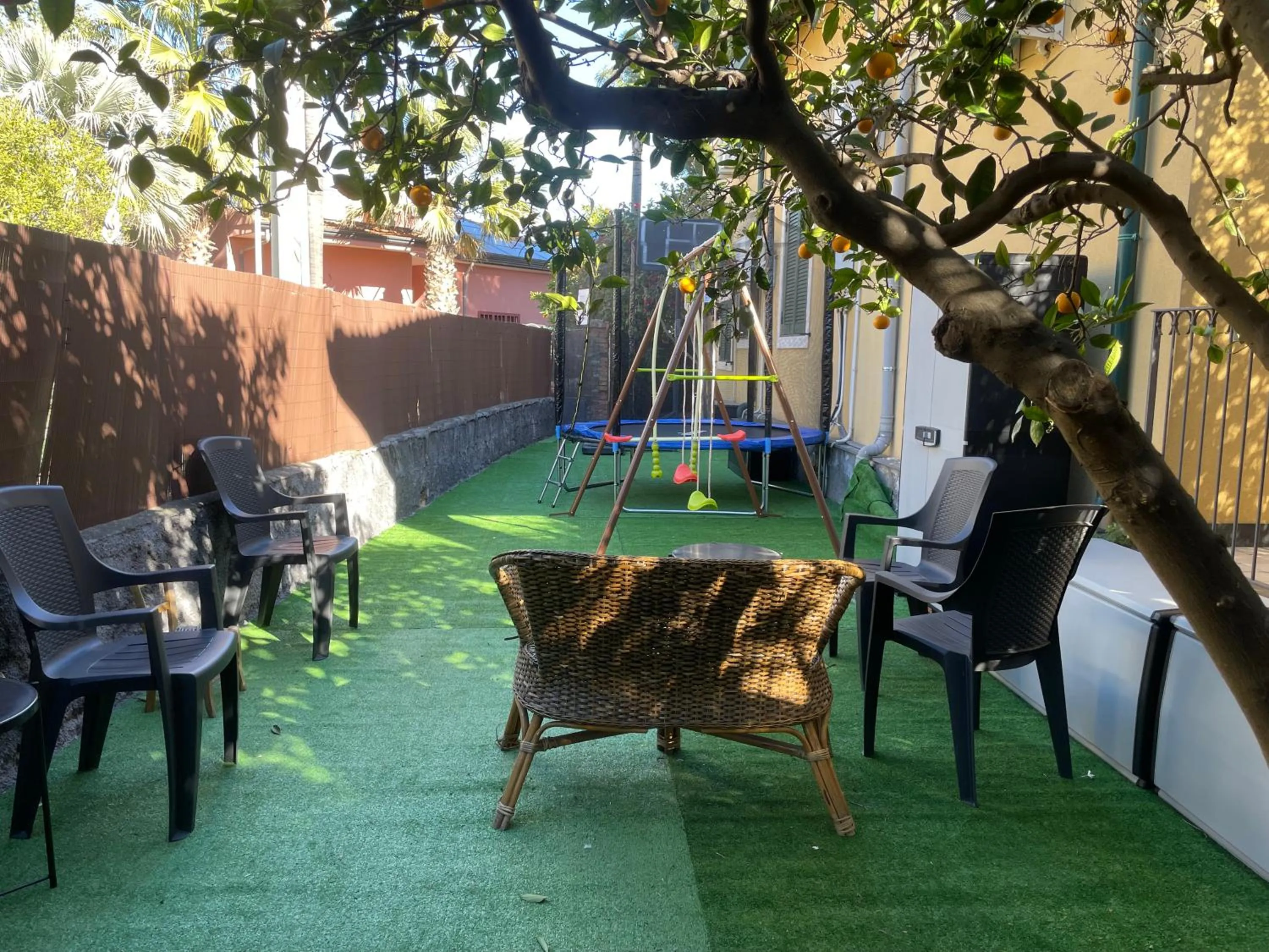 Children play ground in B&B Etna Country