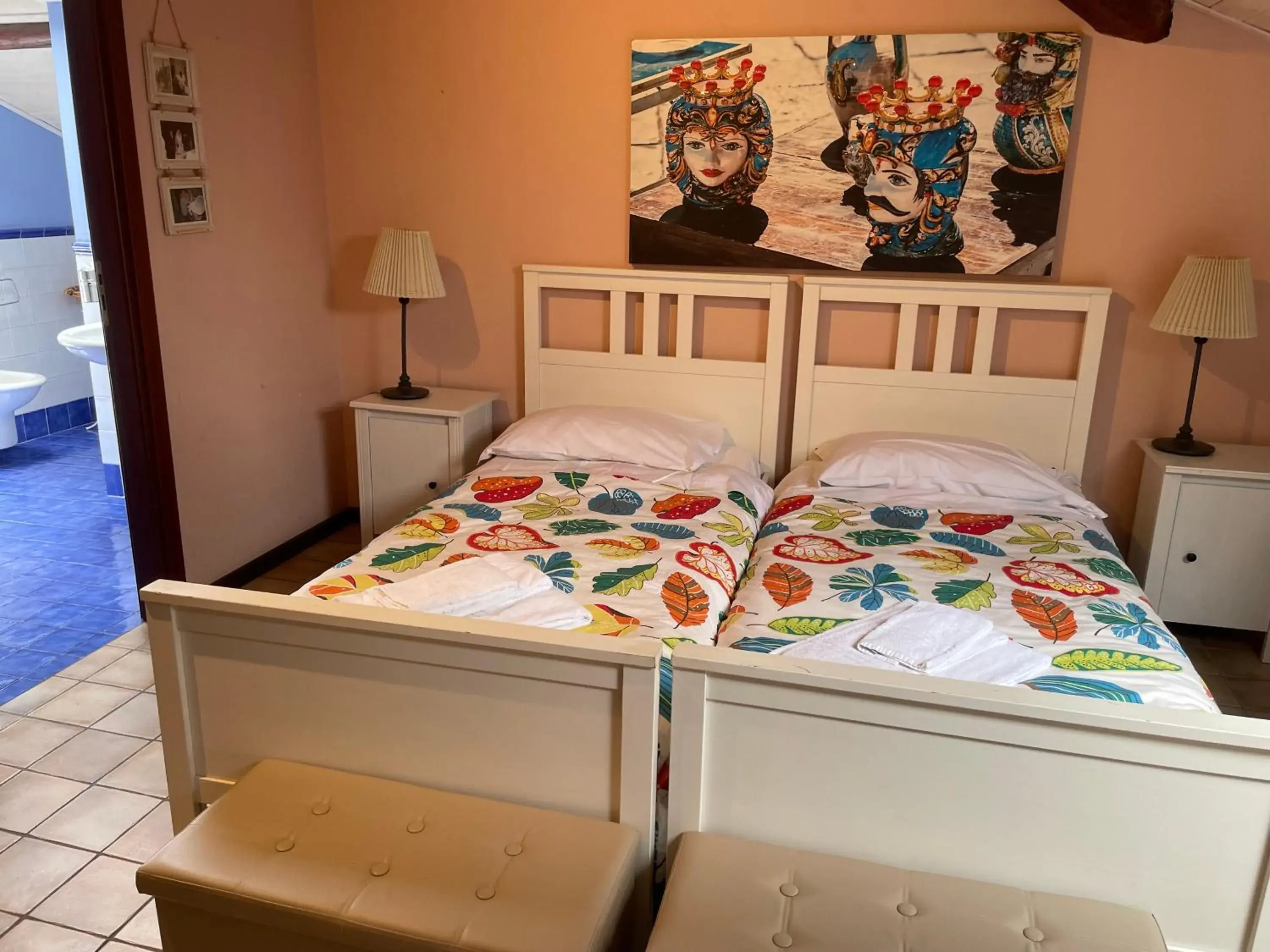 Deluxe Double or Twin Room in B&B Etna Country Deluxe Double or Twin Room in B&B Etna Country