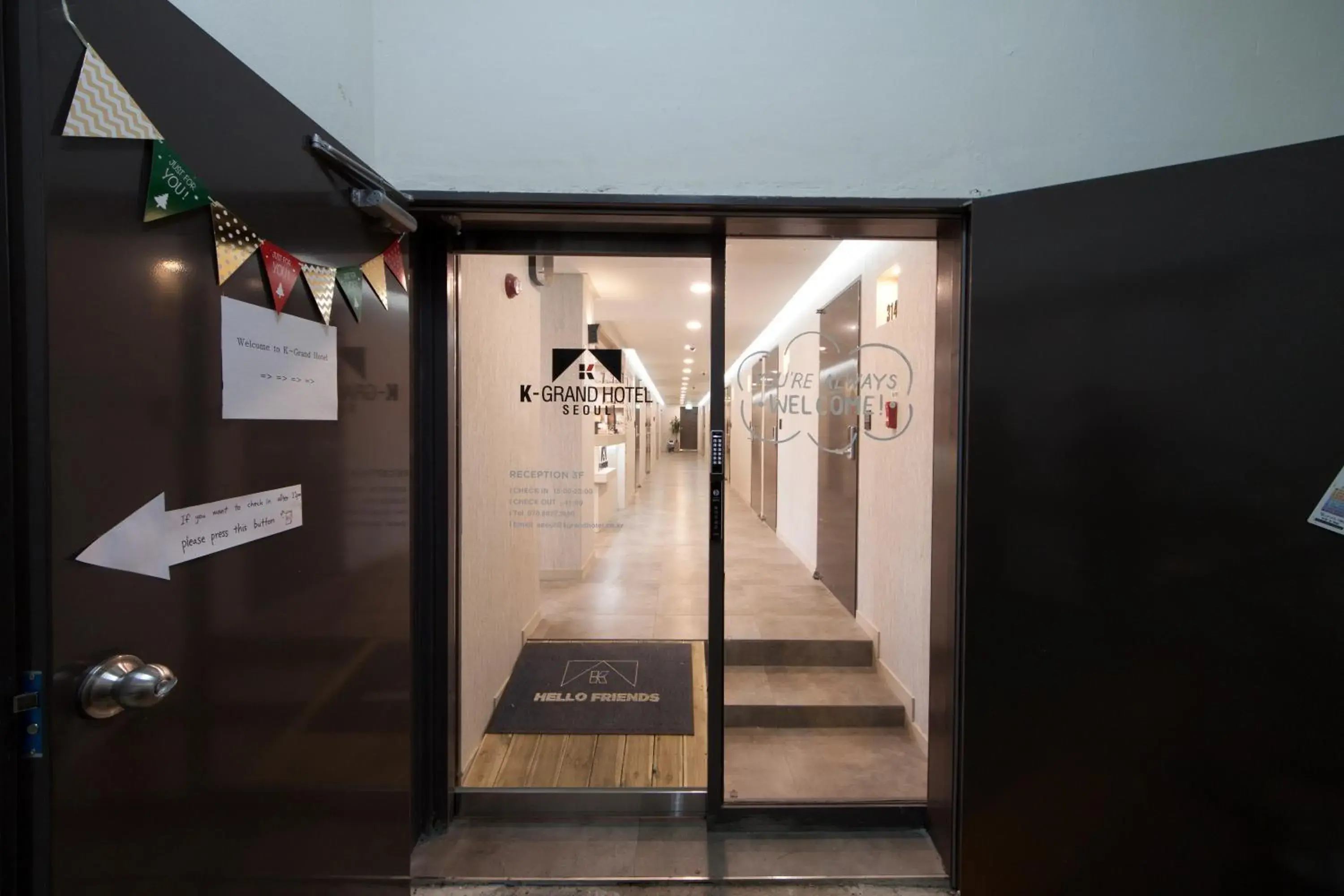 Facade/entrance in K-Grand Hotel Seoul Facade/entrance in K-Grand Hotel Seoul