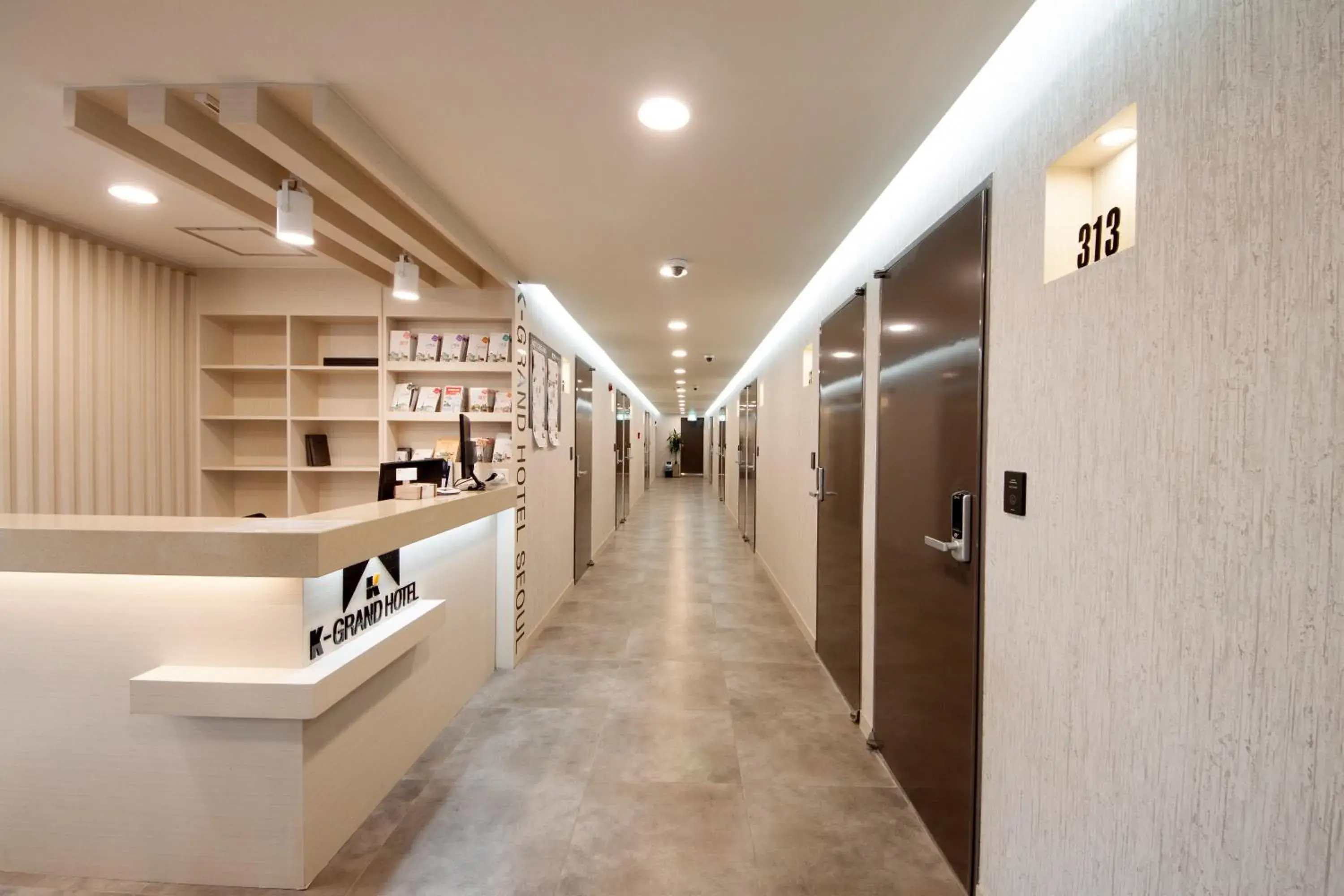 Lobby or reception in K-Grand Hotel Seoul Lobby or reception in K-Grand Hotel Seoul