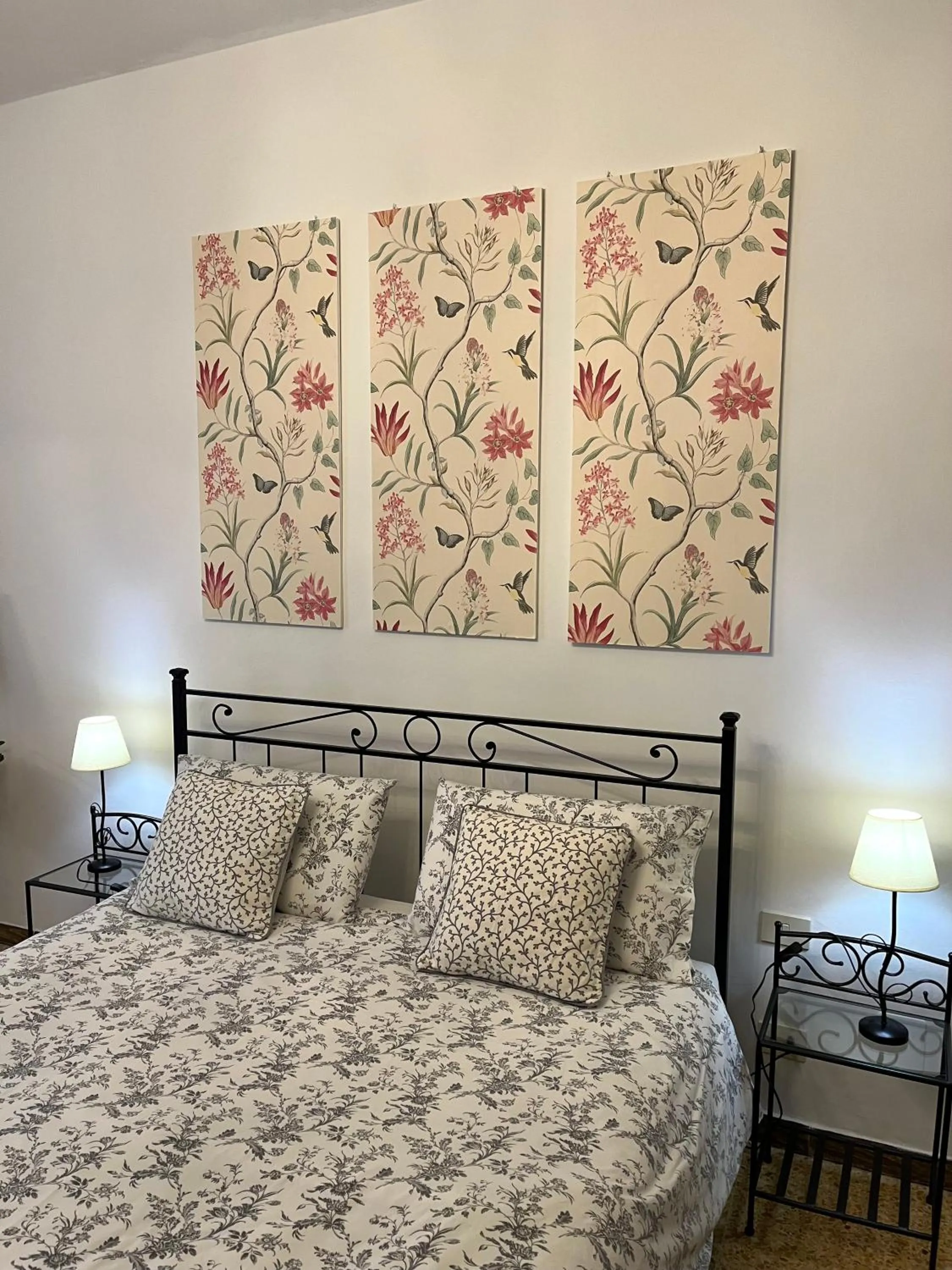 Bedroom, Bed in La Corte Apartment