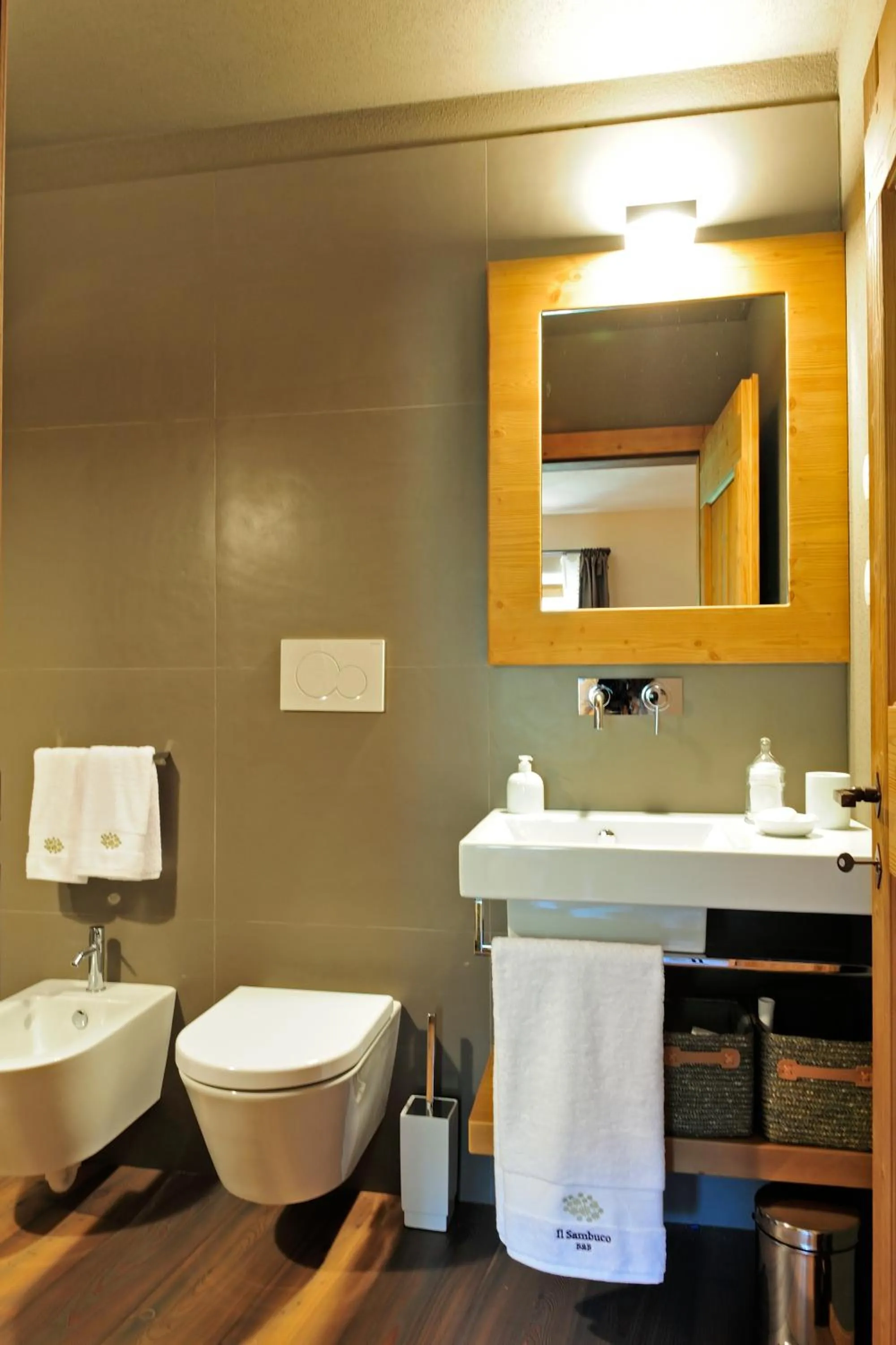 Bathroom in B&B il Sambuco