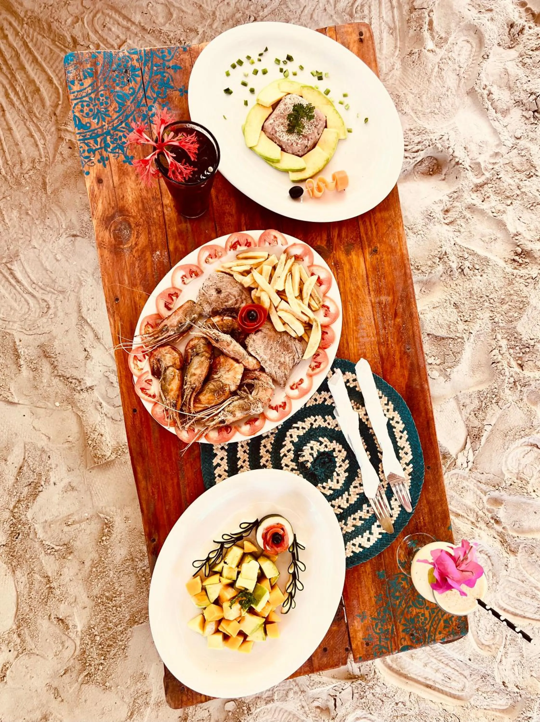 Food and drinks in Mpole Bungalows