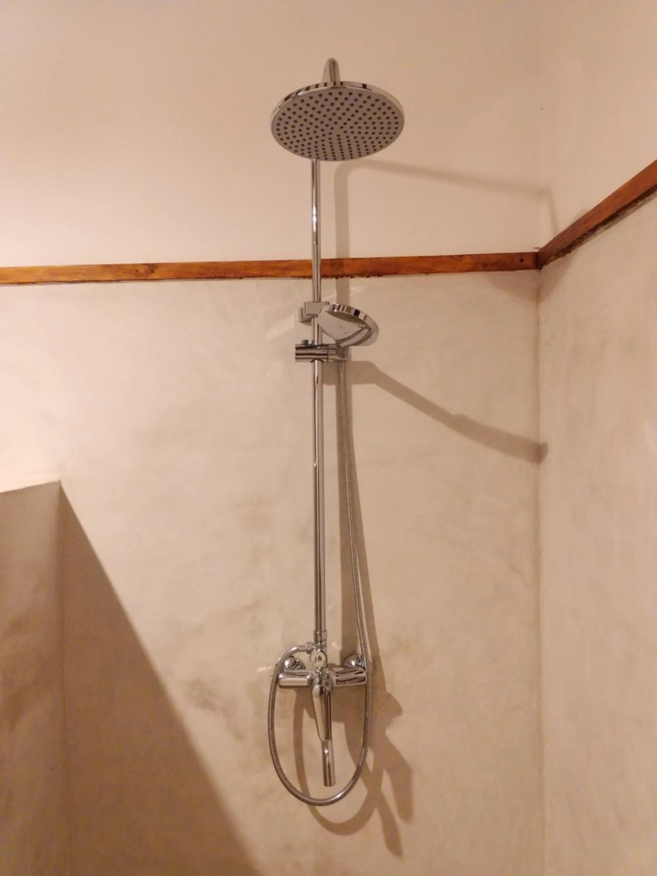 Shower in Mpole Bungalows