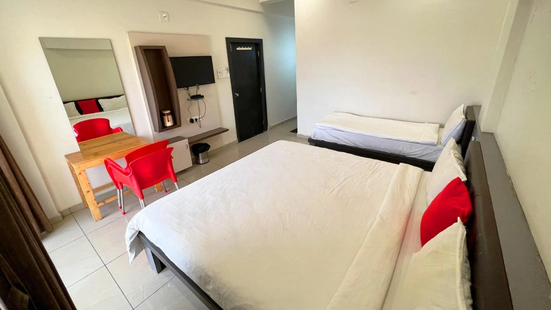 Bed in The Gir Harmony Hotel