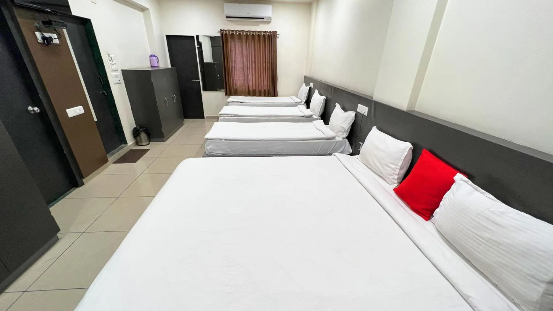 Bed in The Gir Harmony Hotel