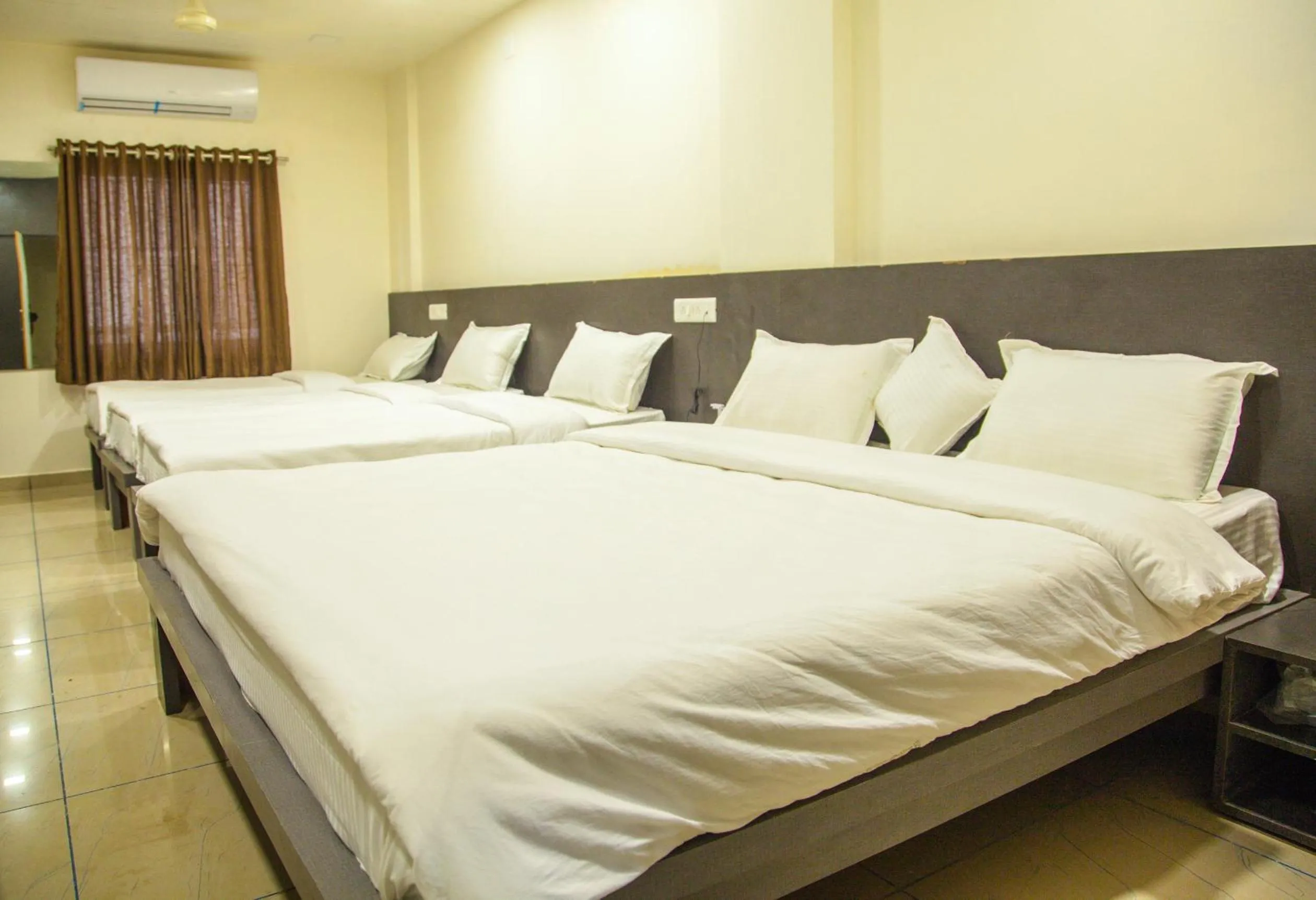 Bed in The Gir Harmony Hotel