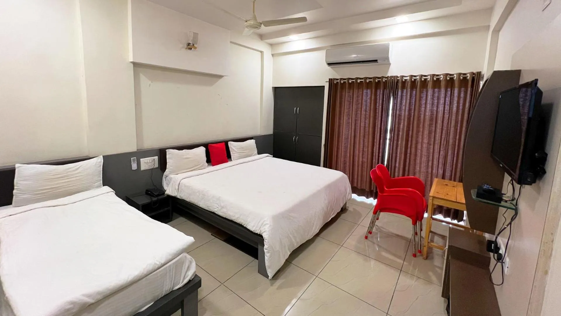 Bedroom, Bed in The Gir Harmony Hotel