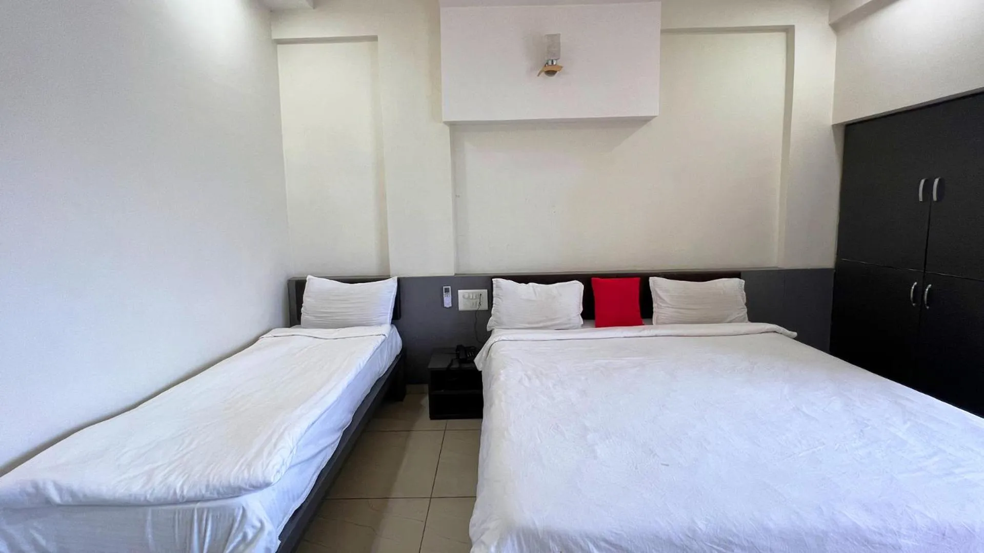 Bed in The Gir Harmony Hotel