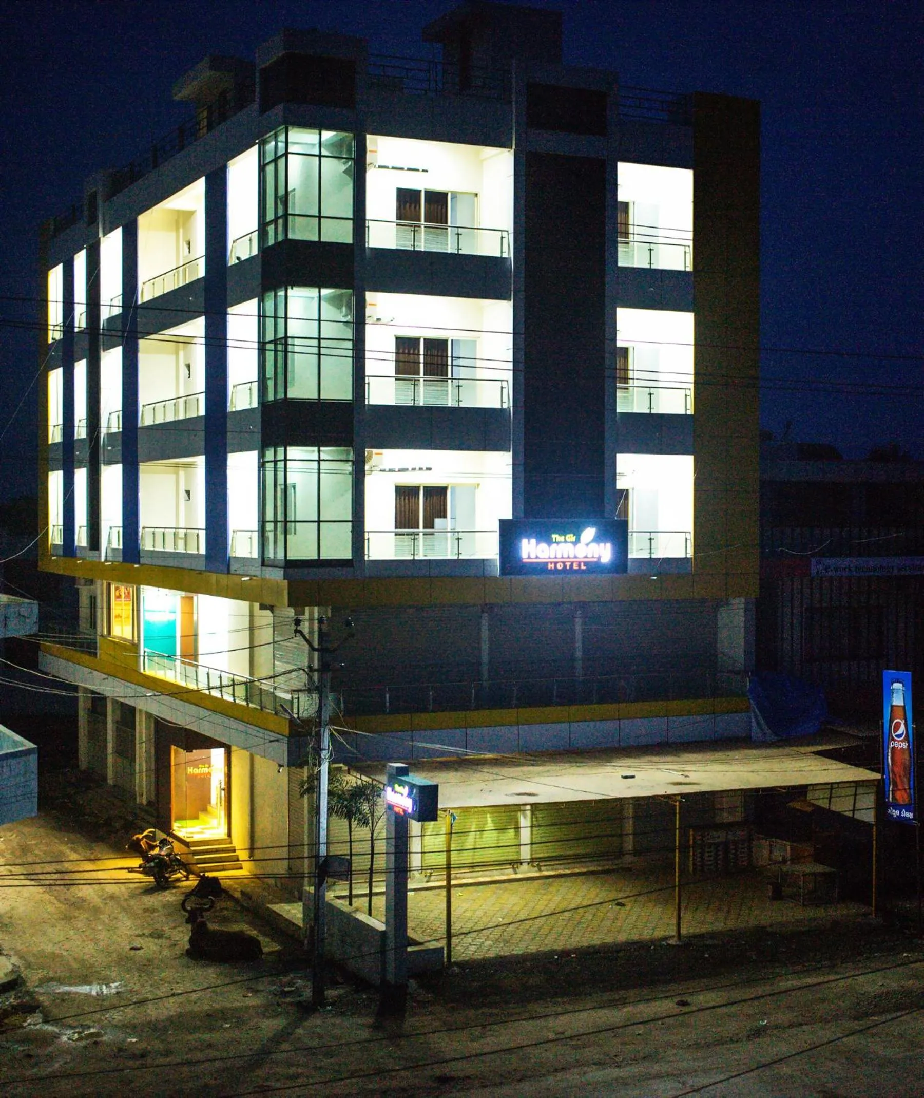 Facade/entrance in The Gir Harmony Hotel