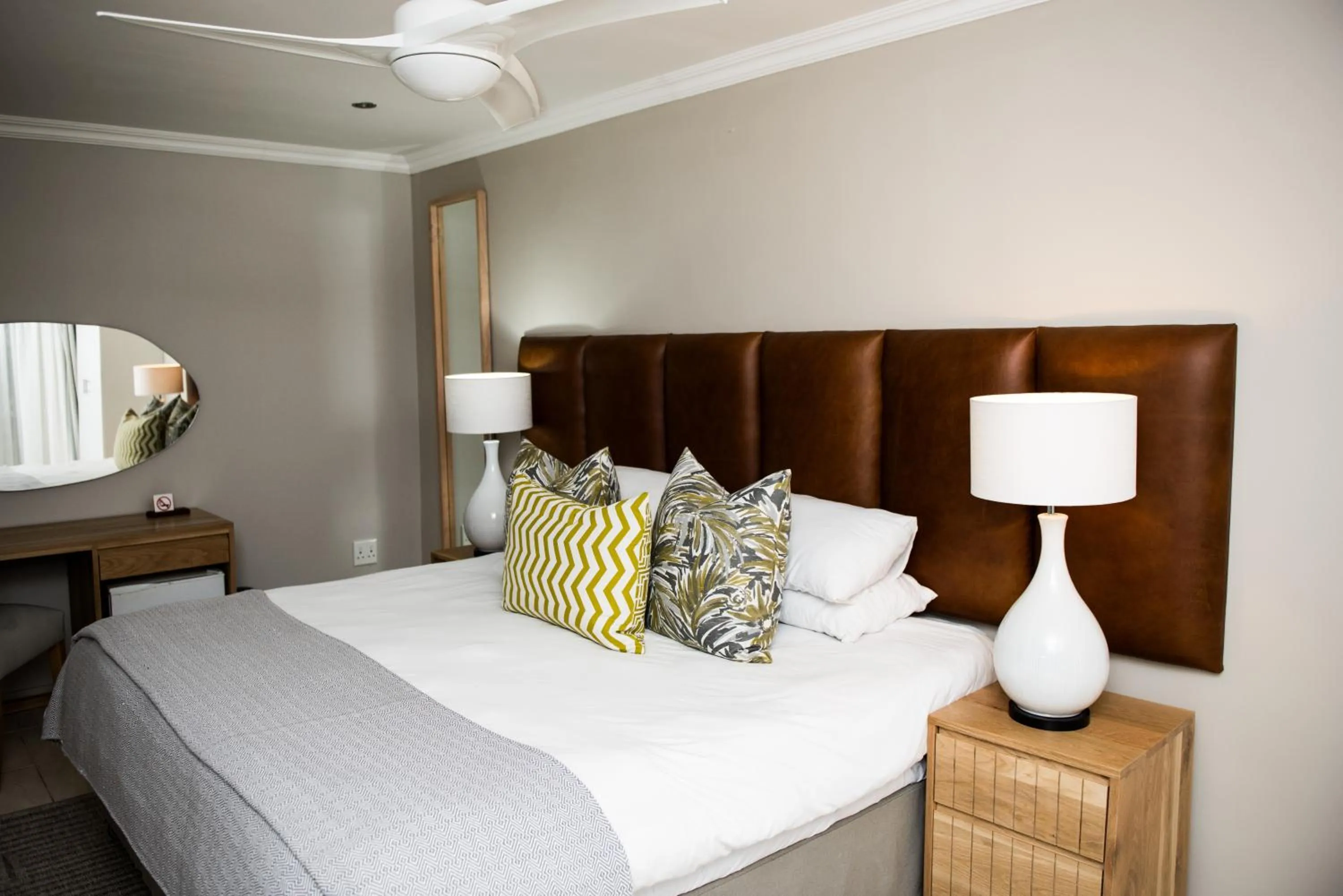 Bed in Tropical Beach Boutique Guesthouse