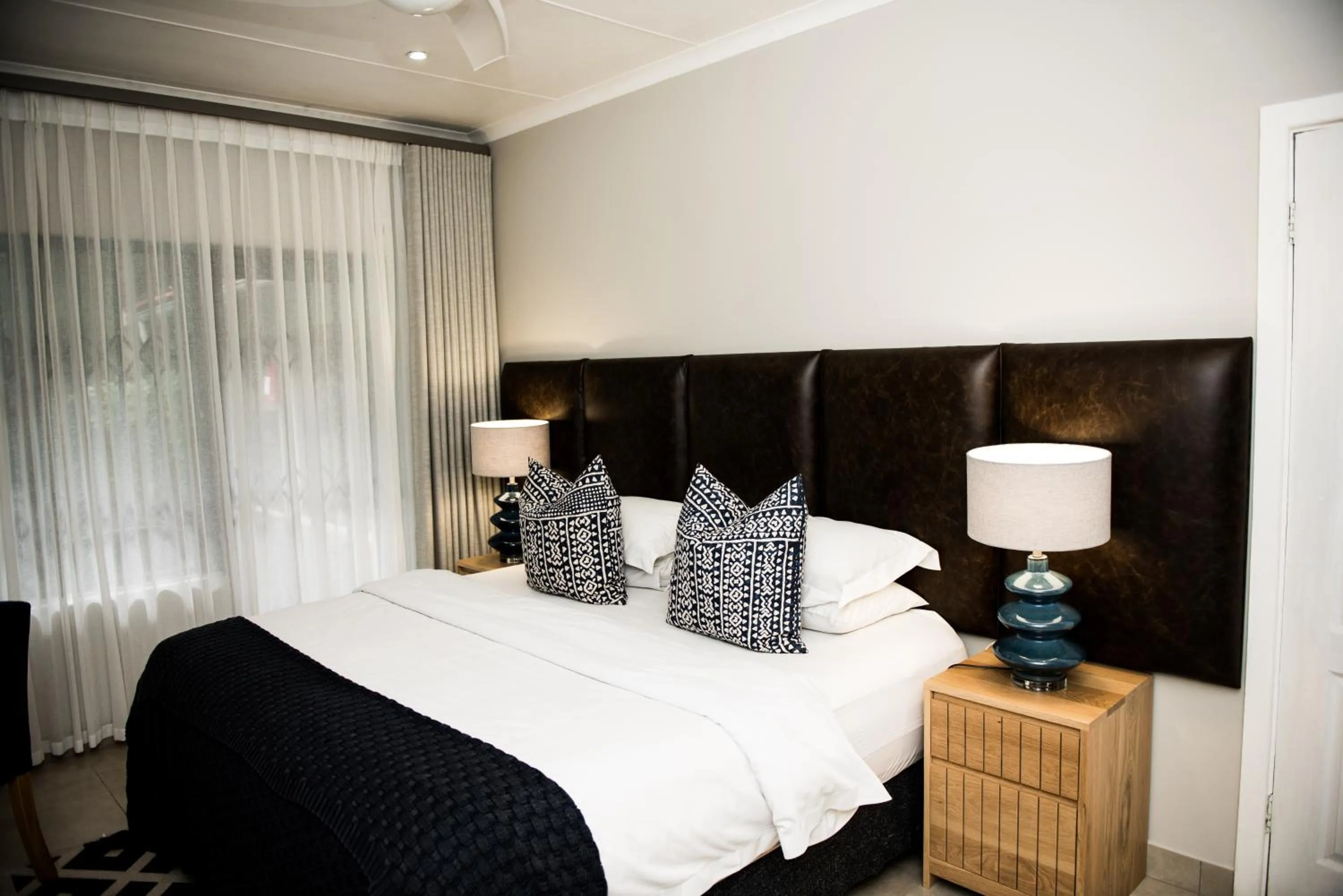 Bed in Tropical Beach Boutique Guesthouse