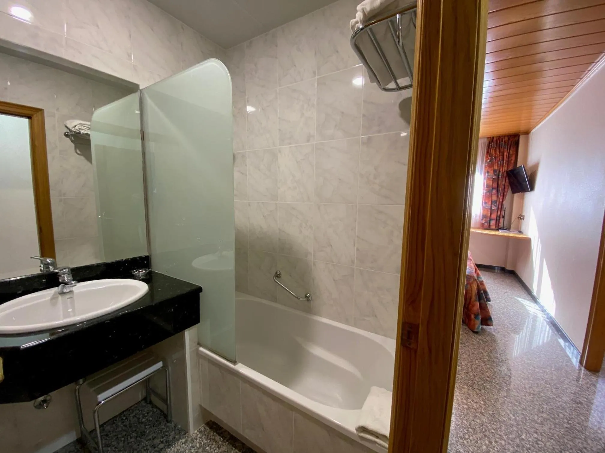 Toilet in Hotel Sant Antoni