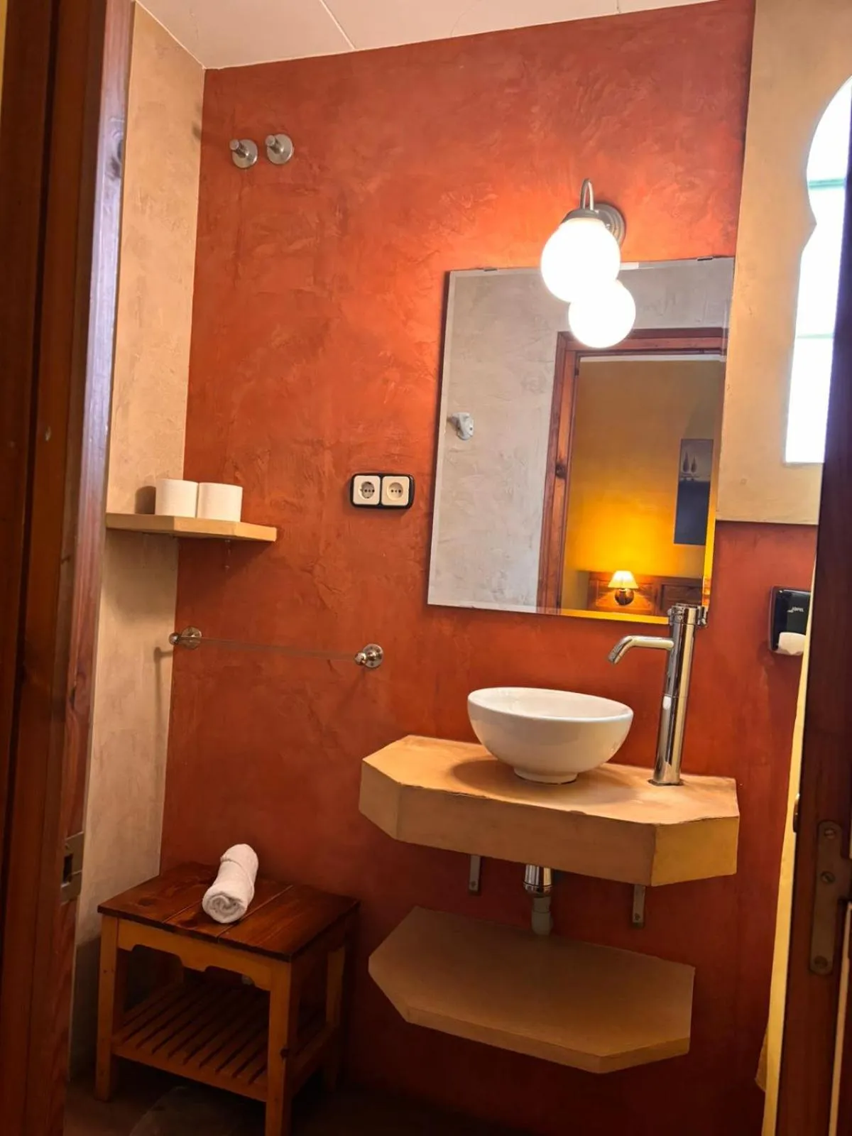 Bathroom in Hotel Prats