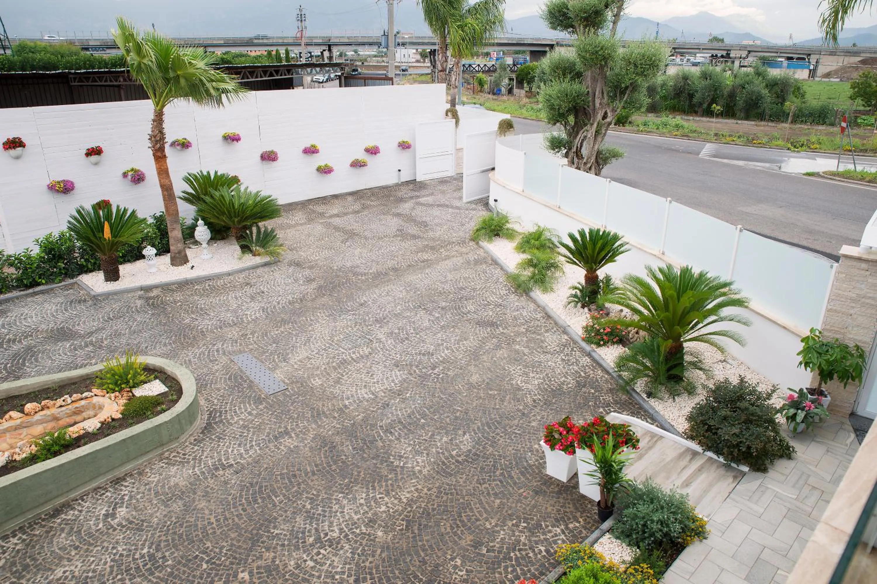 Bird's eye view in Hotel America