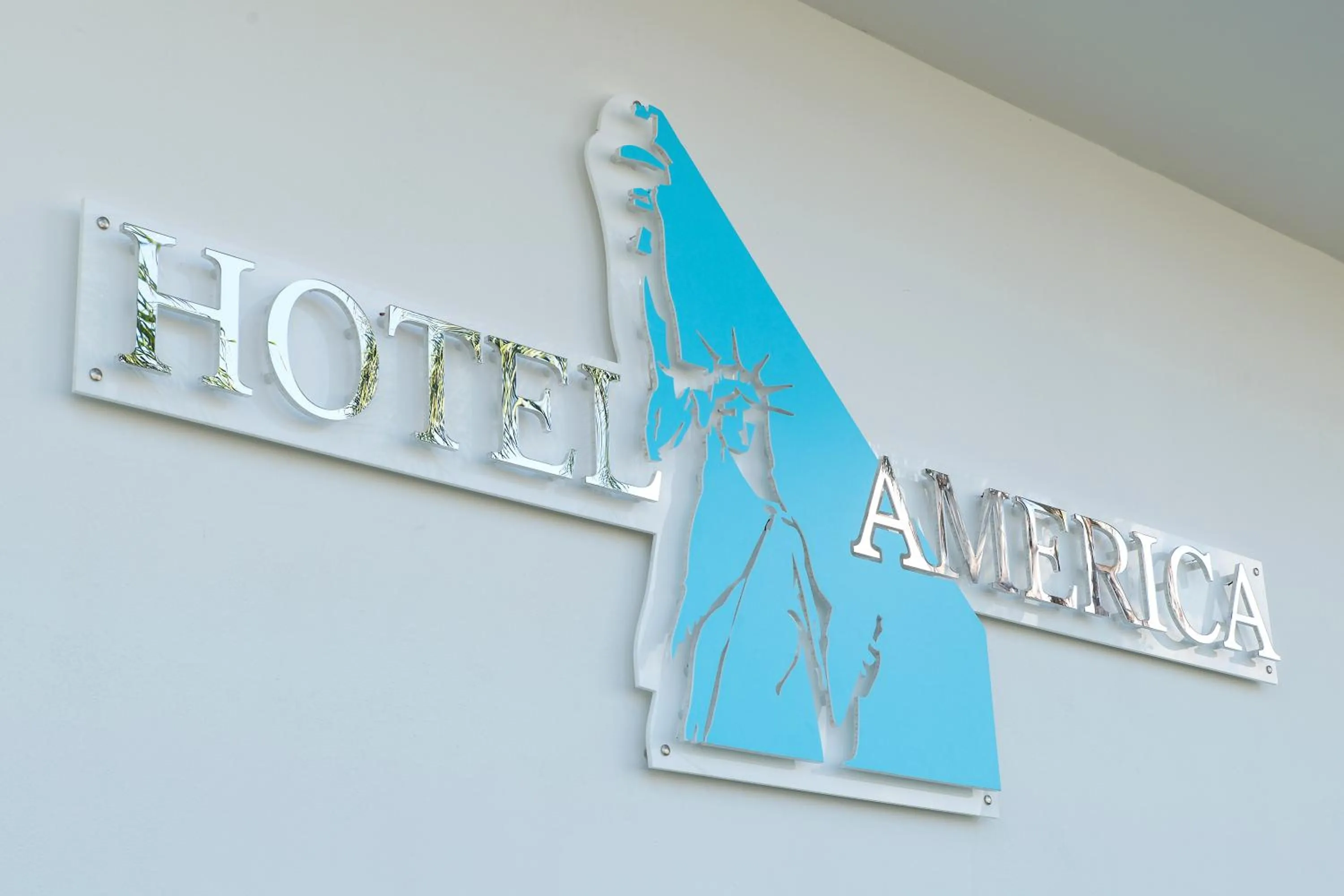Property logo or sign in Hotel America