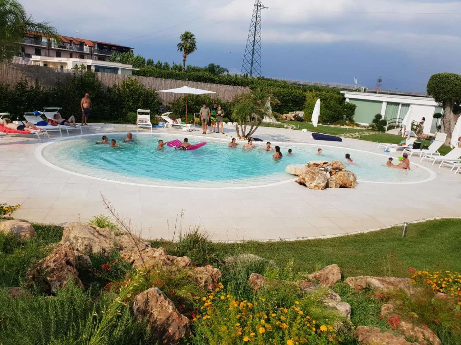Living room in Hotel America