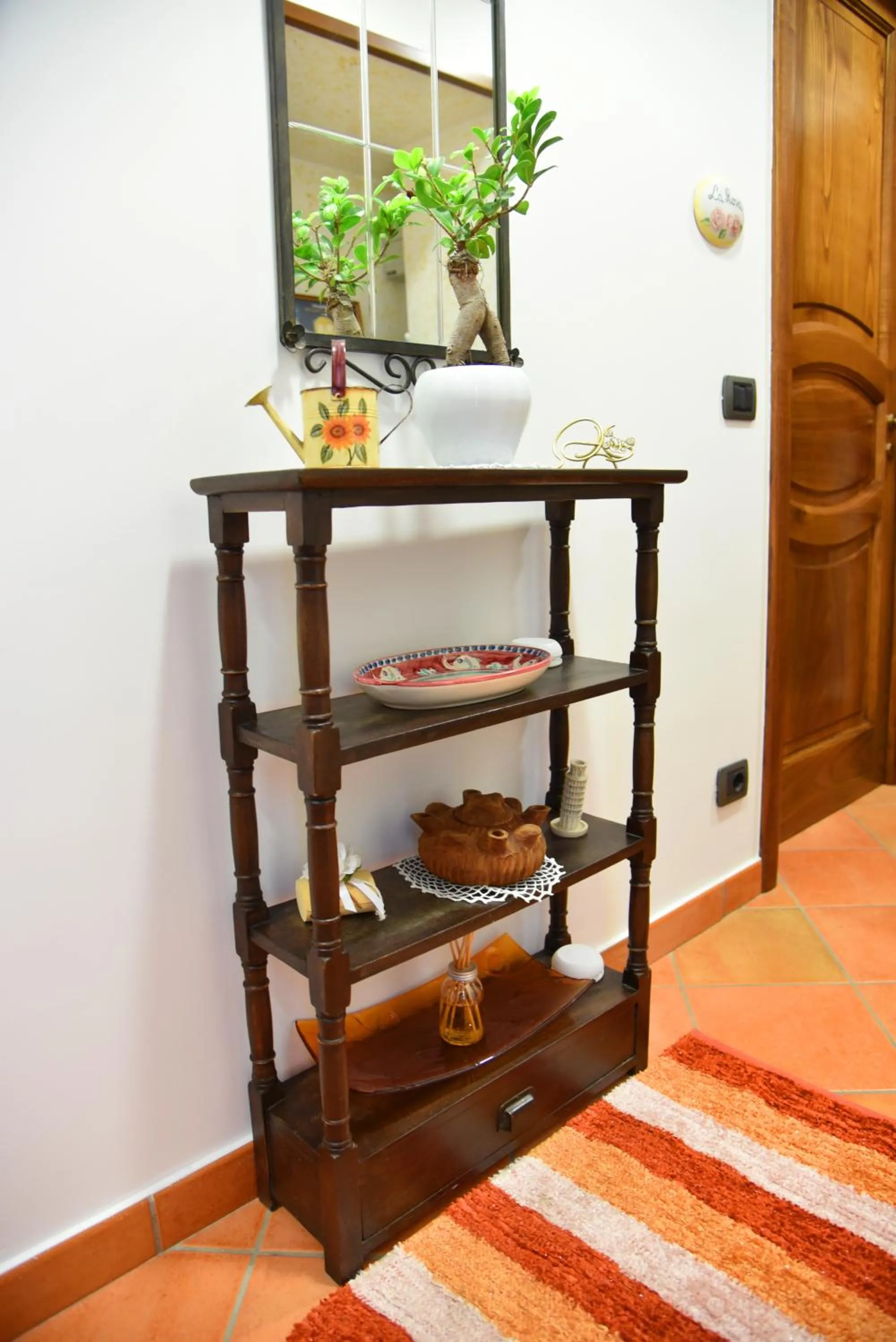 Decorative detail, Bed in Casa Gentile