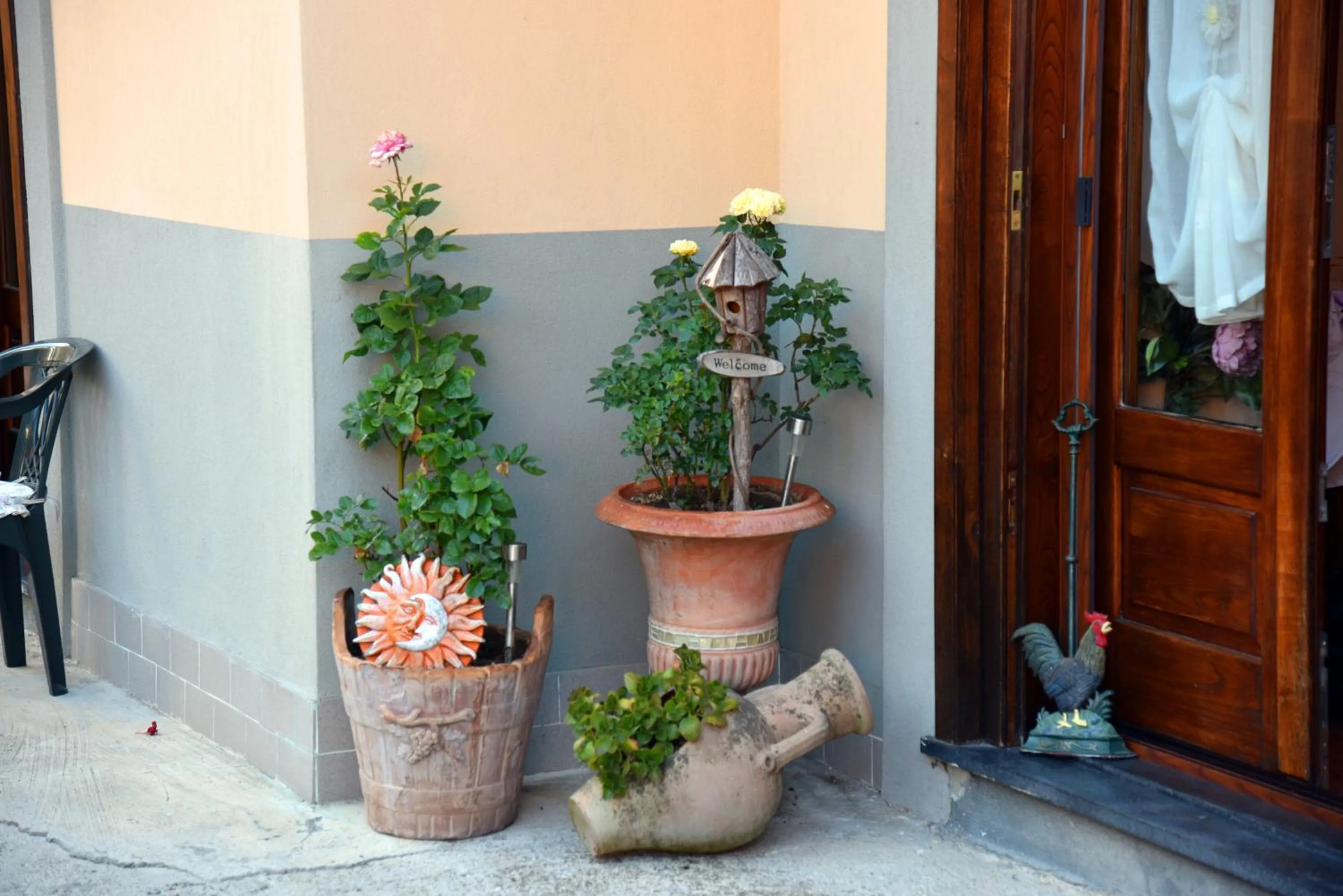 Facade/entrance in Casa Gentile