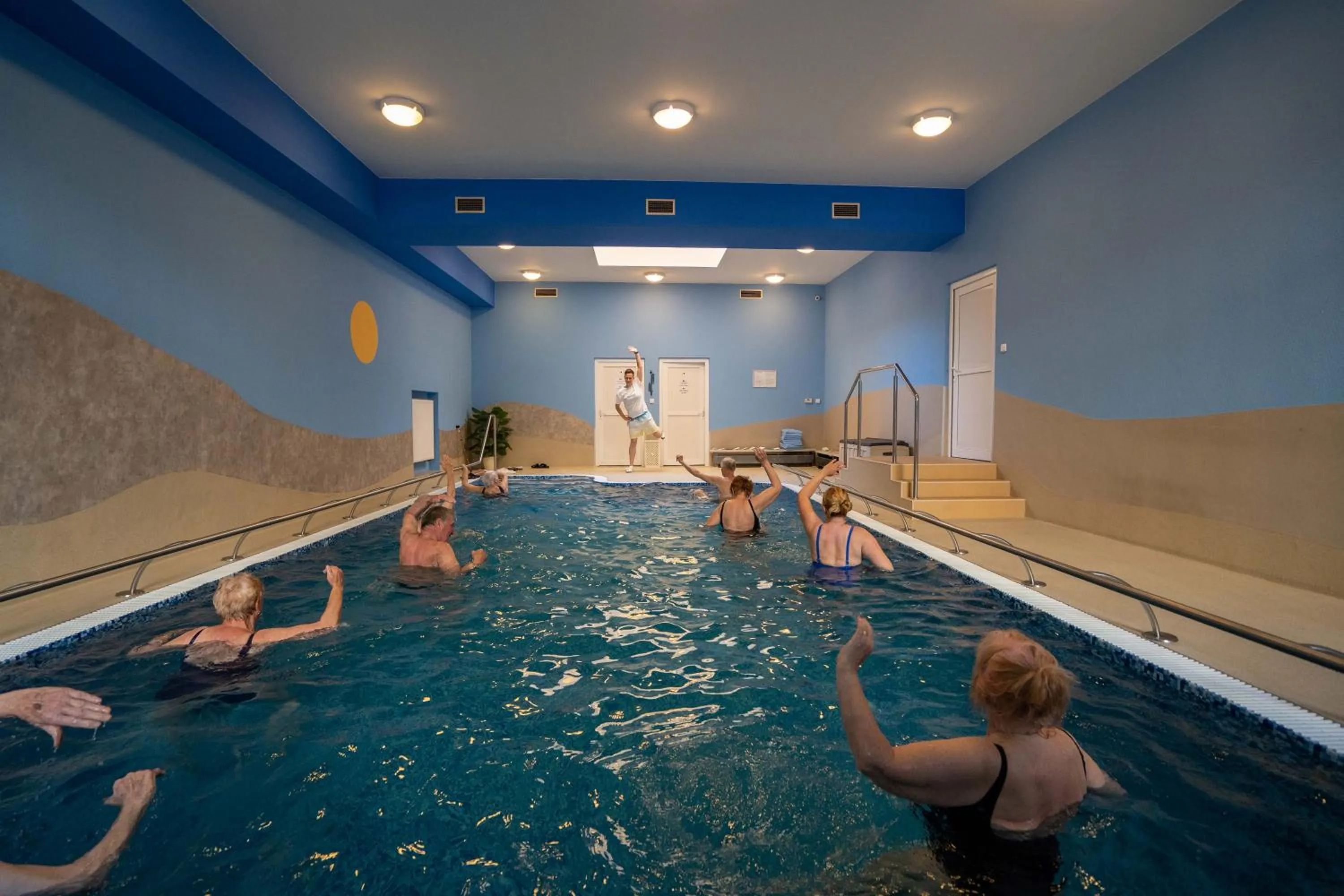 Swimming pool in LD PALACE Spa & Kur