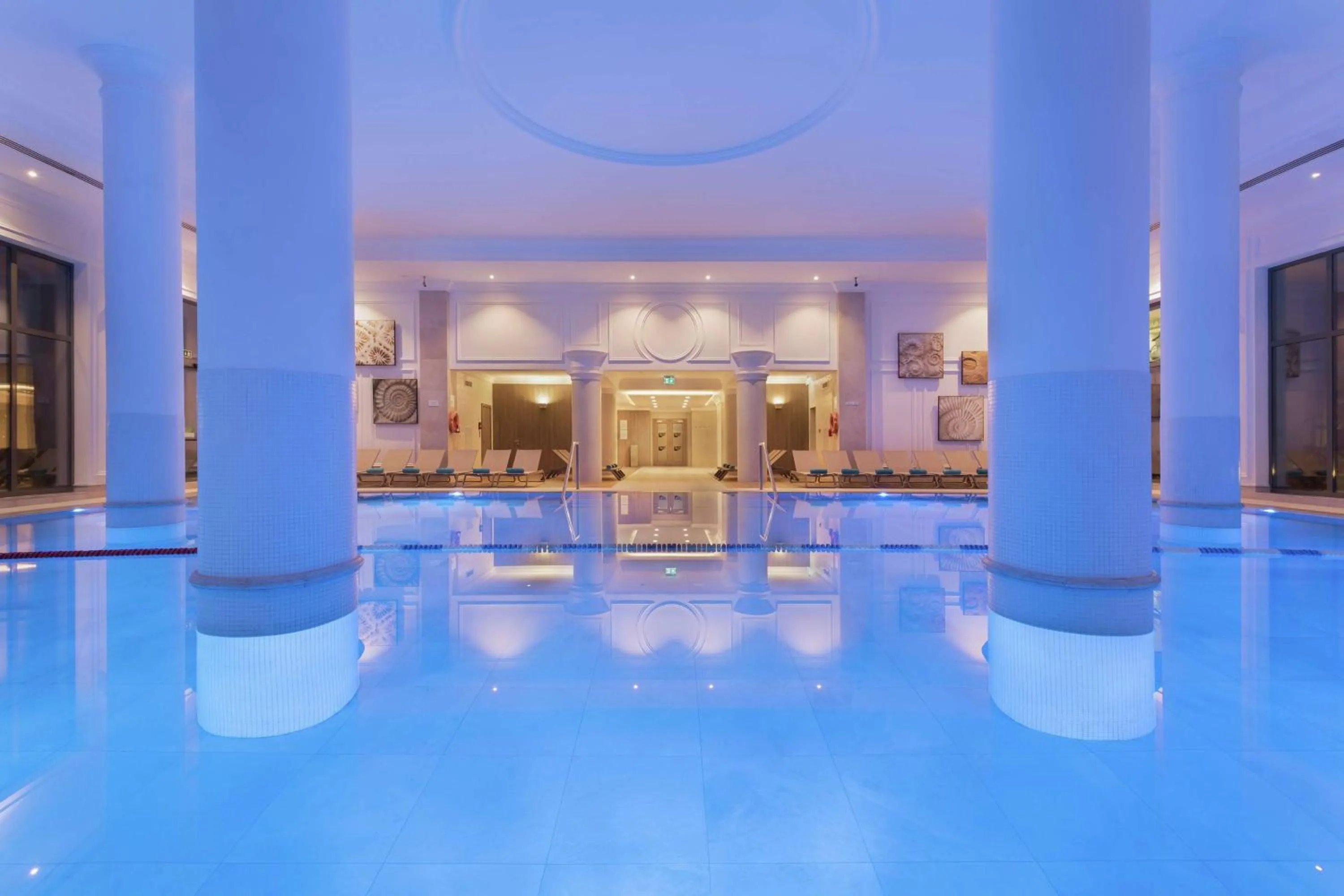 Pool view in Hilton Malta