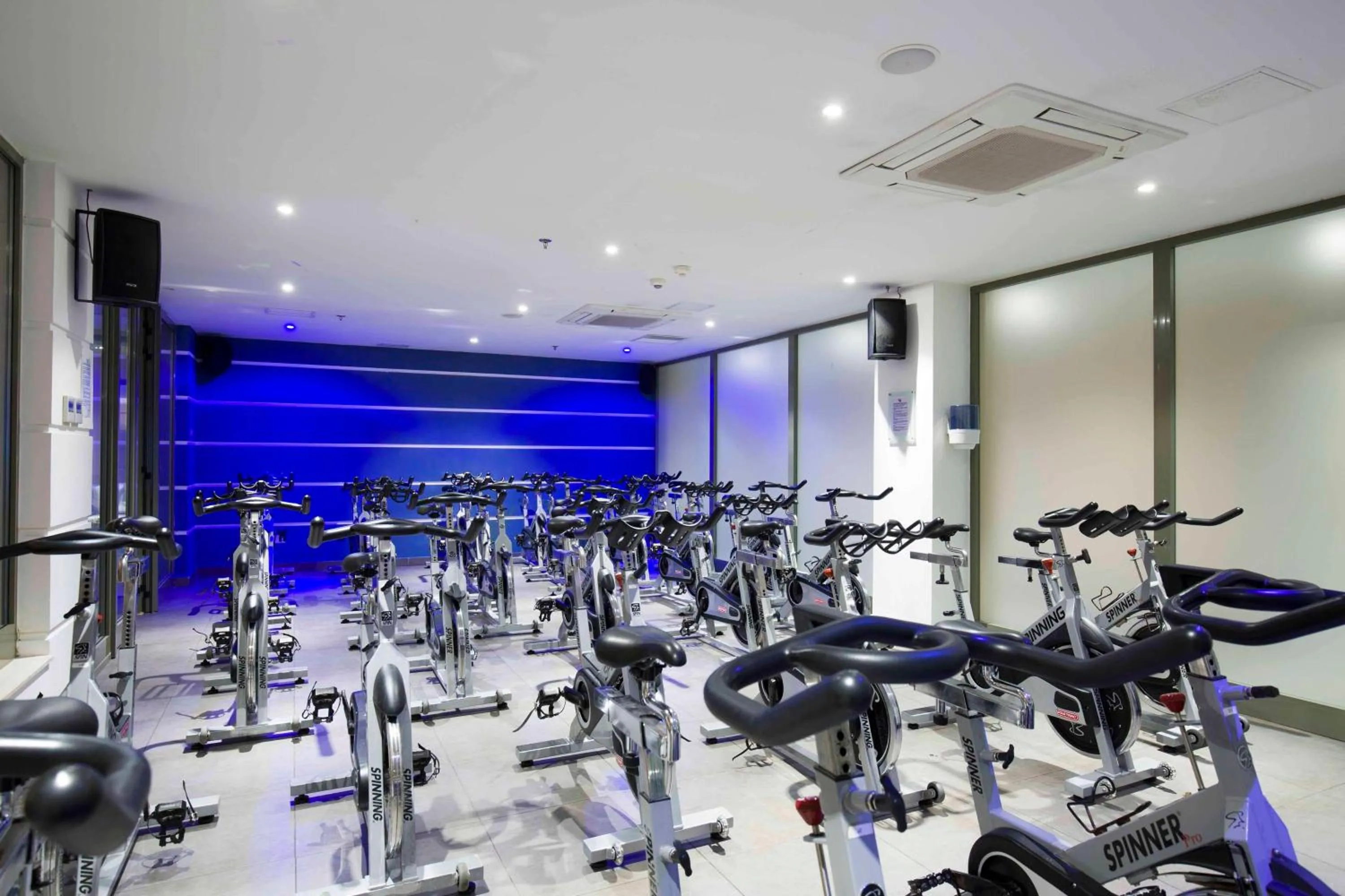 Fitness centre/facilities in Hilton Malta