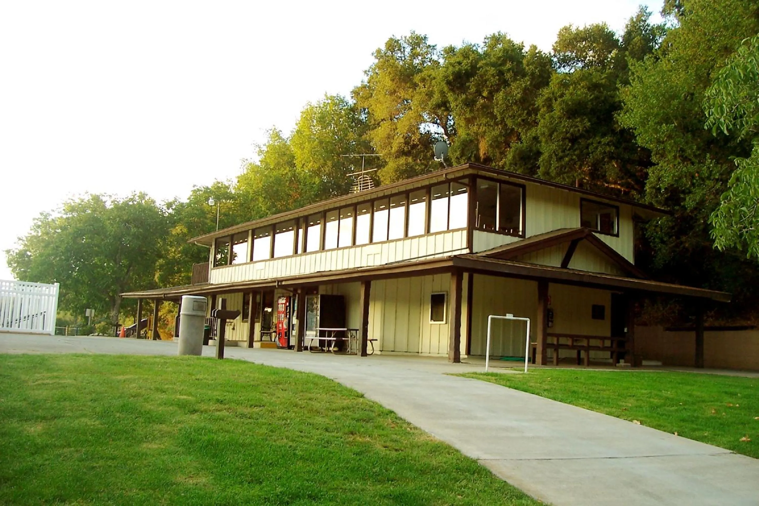 Game Room in Morgan Hill Camping Resort Cabin 2