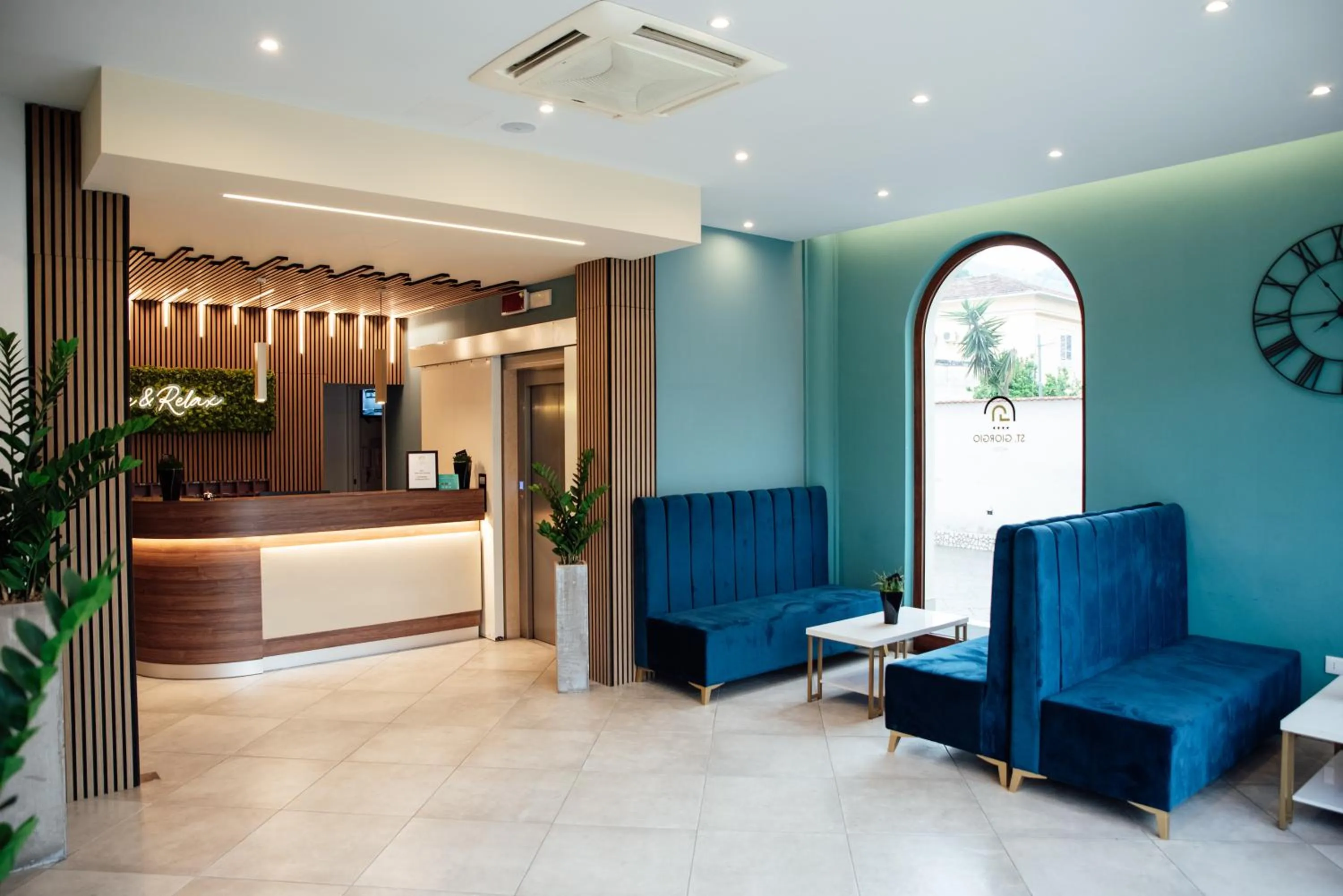 Lobby or reception in Hotel St. Giorgio