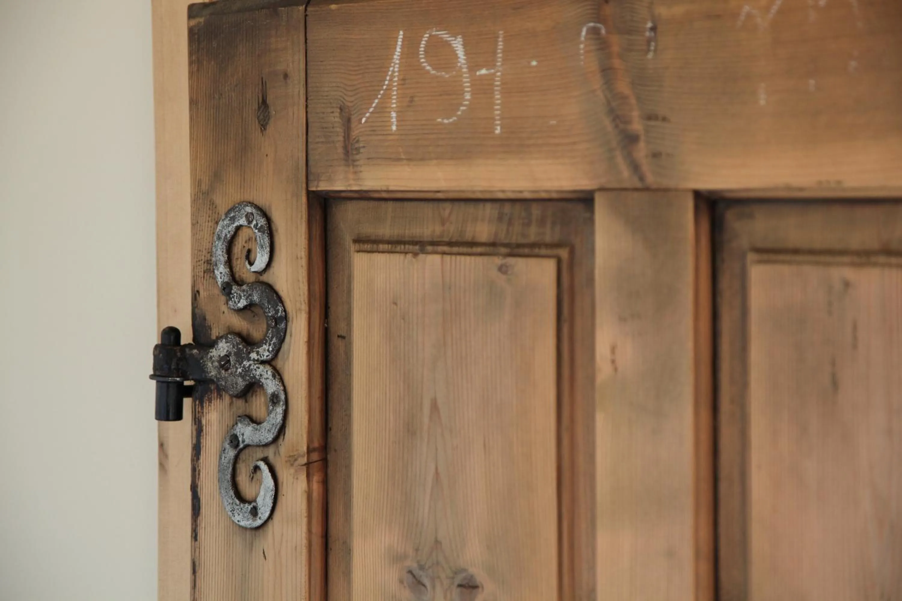 Decorative detail in Hotel Alle Ciaspole